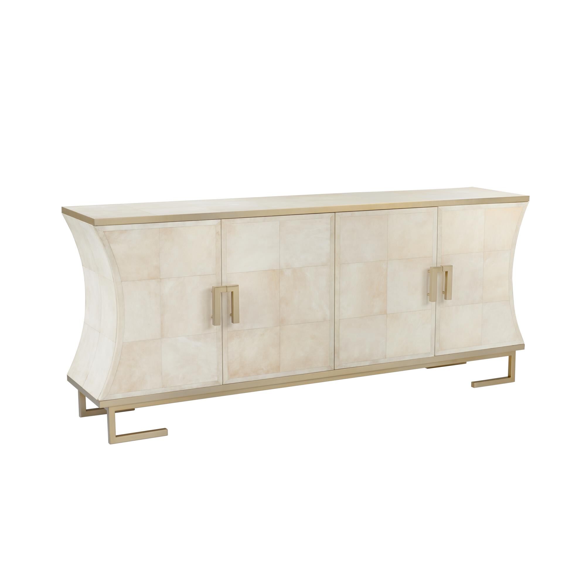 Shown in White and Cream finish