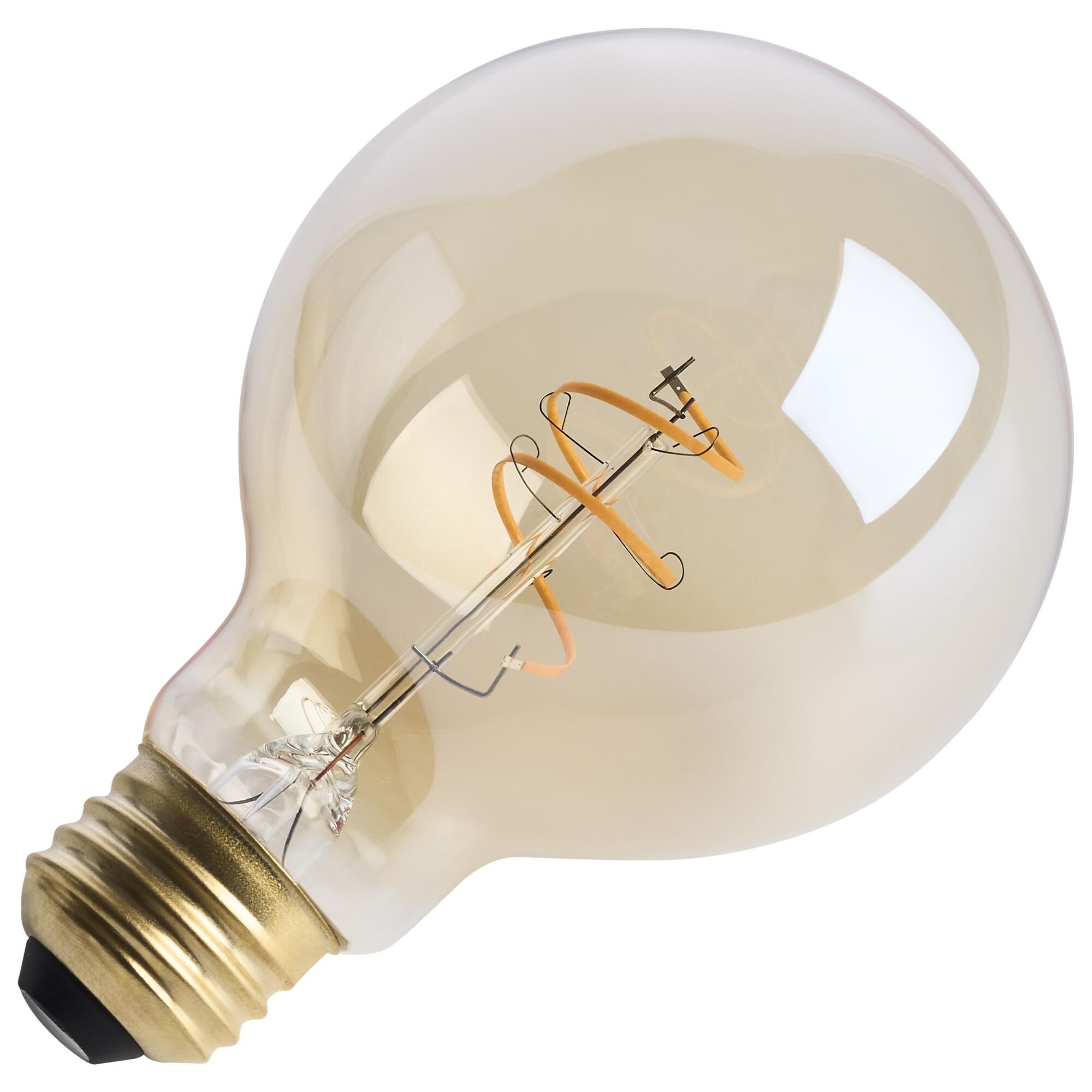Dimmable 6 Watt 2000K G25 LED Light Bulb by Satco