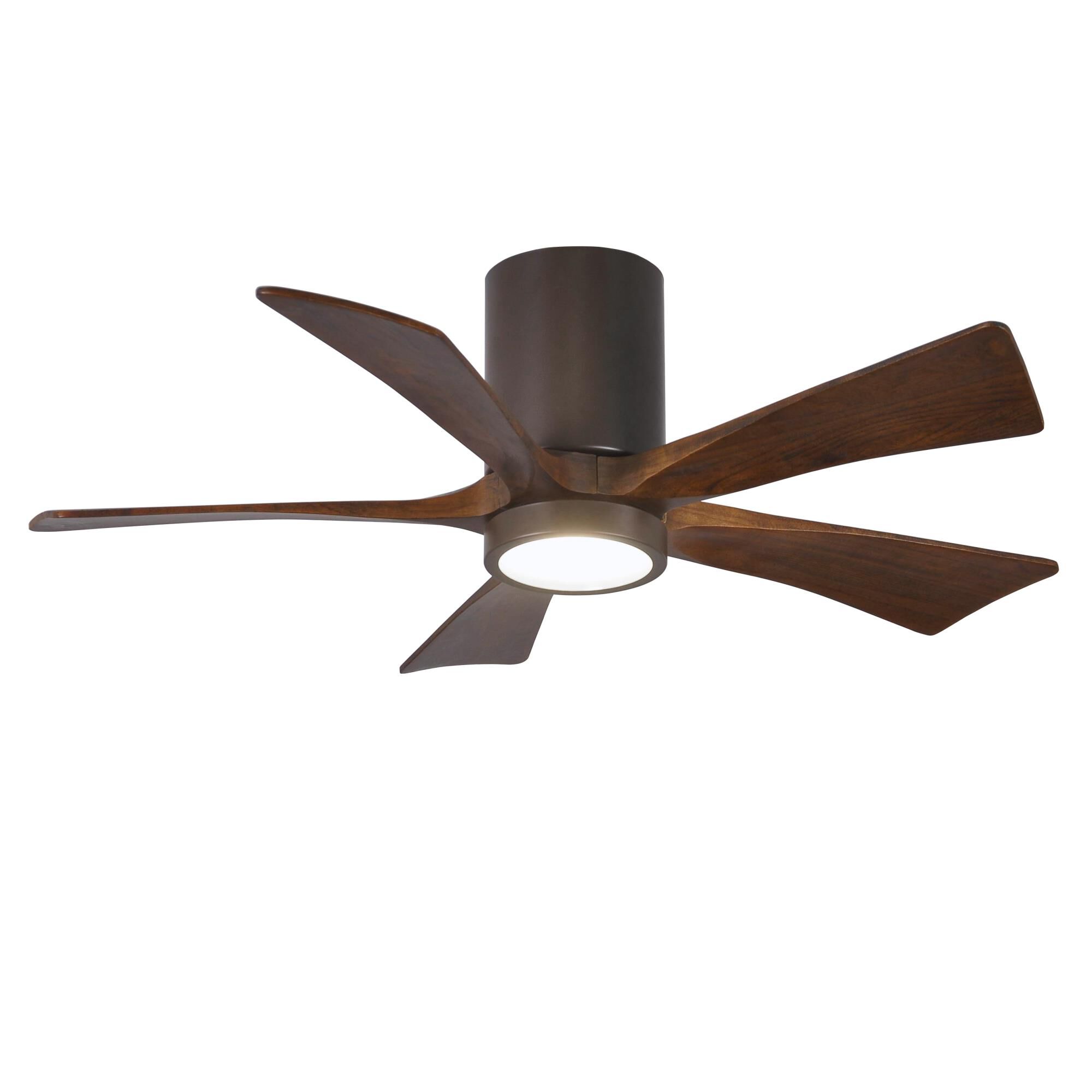 Irene 42 Inch Flush Mount Fan with Light Kit by Matthews Fan Company