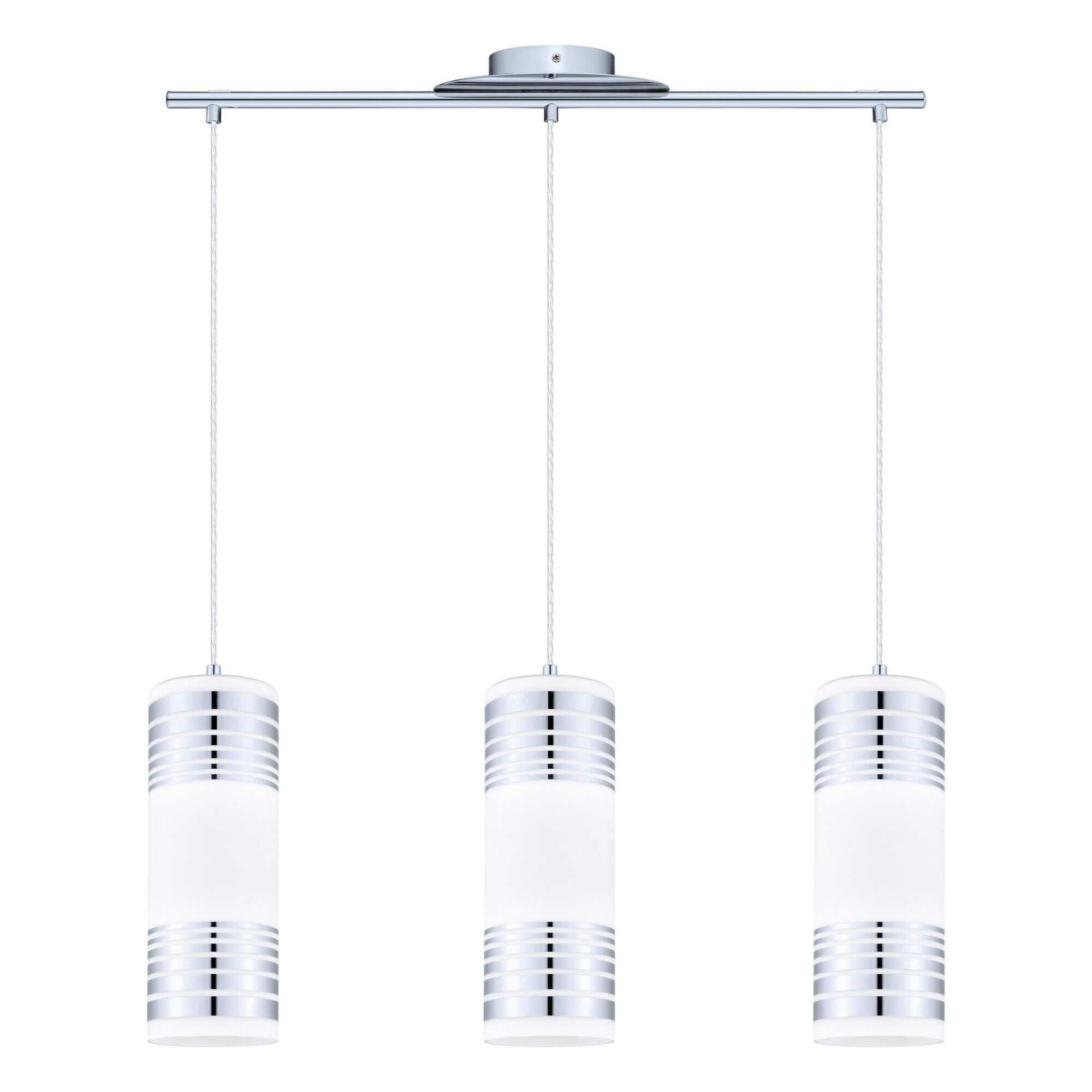 Eglo Bayman 28 Inch 3 Light Linear Suspension Light by Eglo Lighting