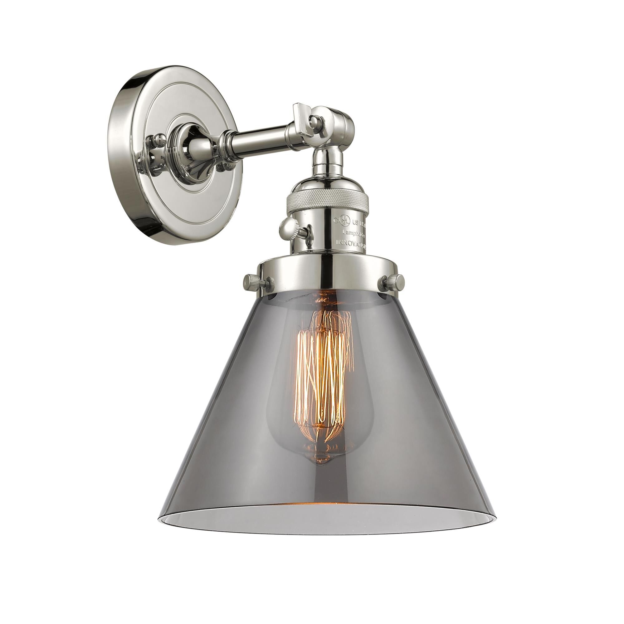 Bruno Marashlian Large Cone 10 Inch Wall Sconce by Innovations Lighting