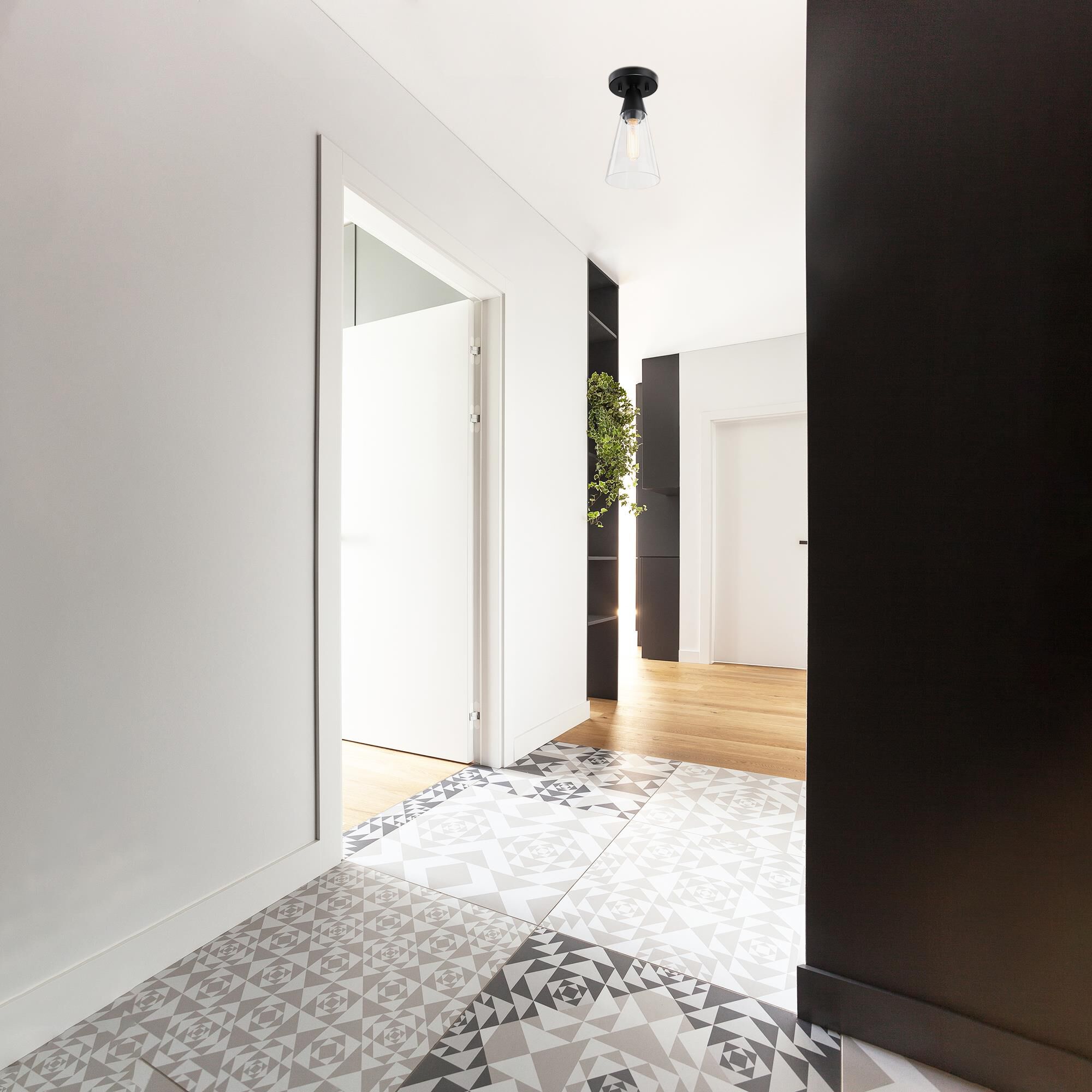 Norro 5 Inch 1 Light Flush Mount by Designers Fountain