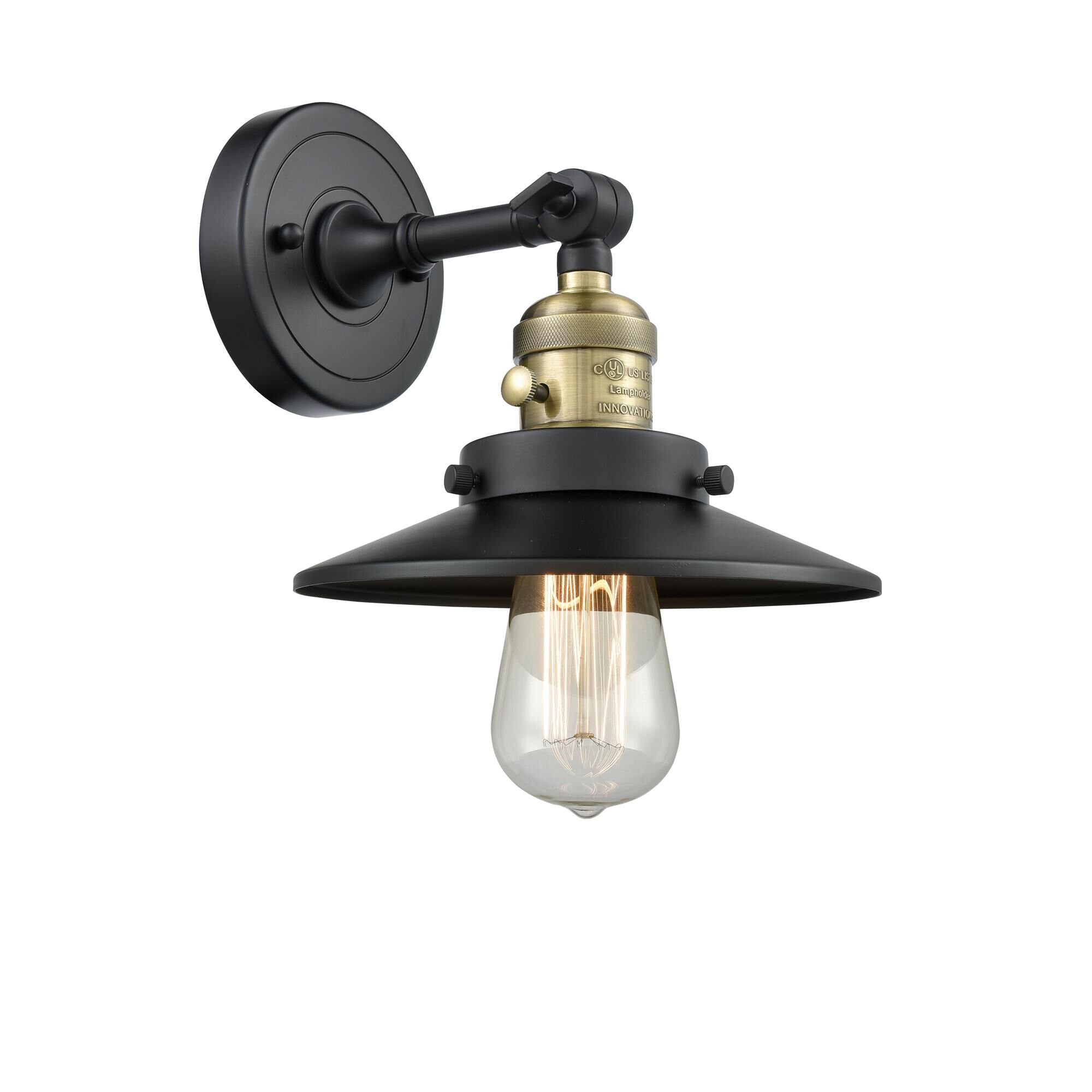 Bruno Marashlian Railroad Wall Sconce by Innovations Lighting