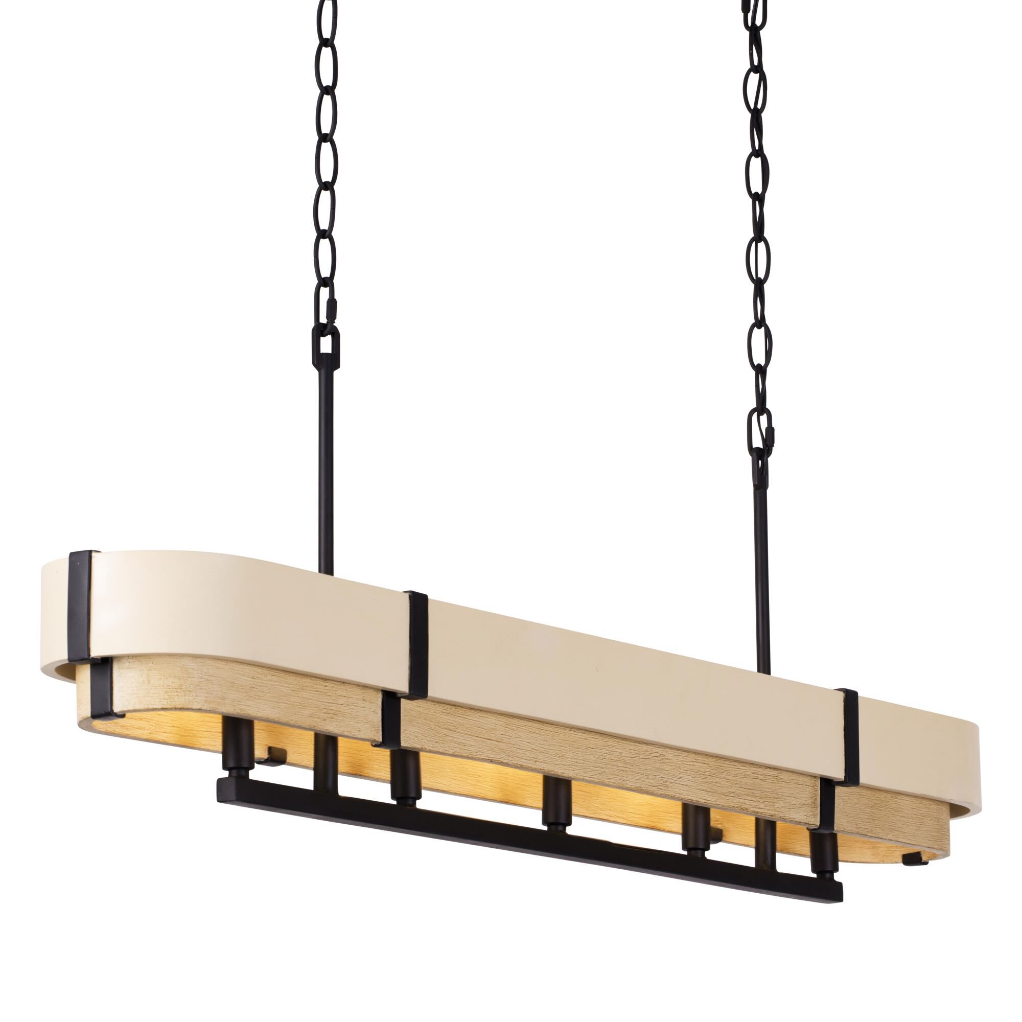 Shown in Matte Black/Honey/Medium Oak finish