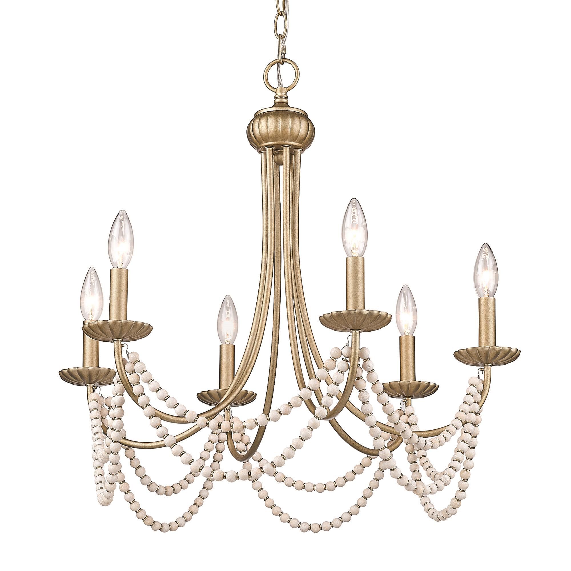 Serafina 25 Inch Chandelier by Golden Lighting
