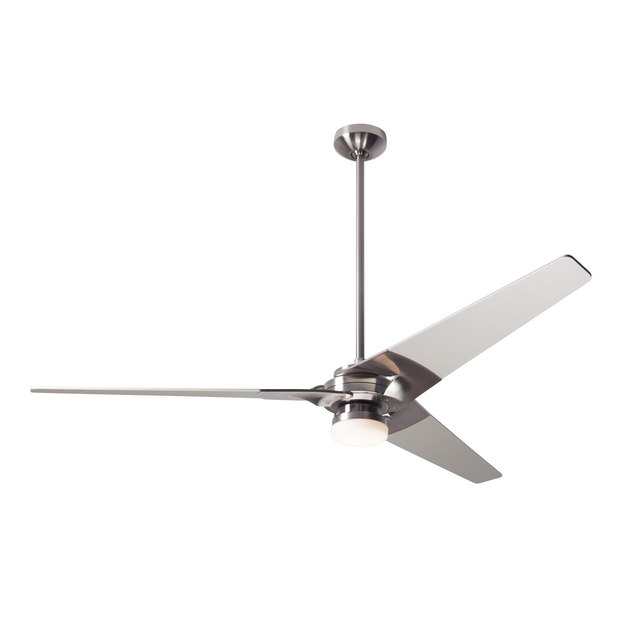 Shown in Bright Nickel  finish and Fan Speed And Light Control (3-Wire) accent