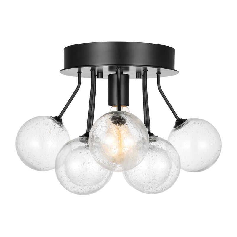 Sean Lavin Bronzeville 15 Inch Semi Flush Mount by Visual Comfort Studio