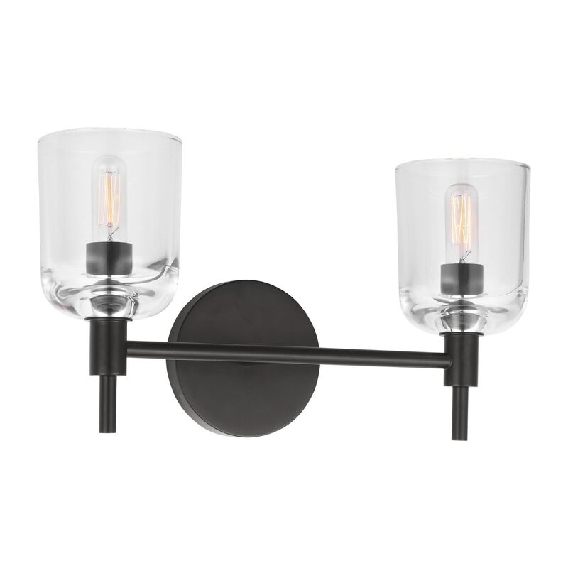 Thom Filicia Hartley 15 Inch 2 Light Bath Vanity Light by Visual Comfort Studio
