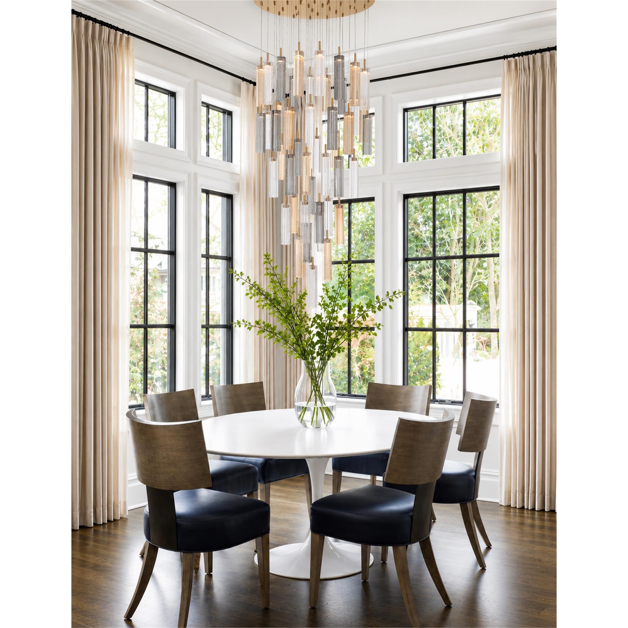 Addis 36 Inch Multi Light Pendant,