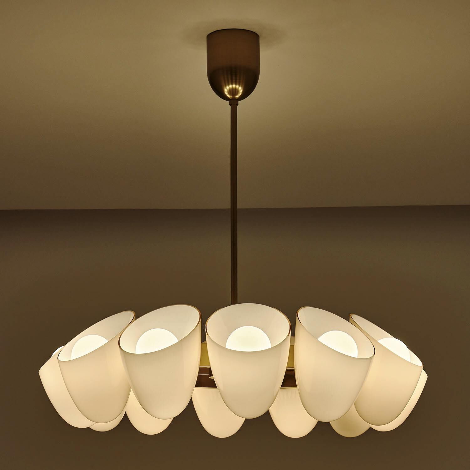 Cocoon 36 Inch Chandelier by Kalco Lighting