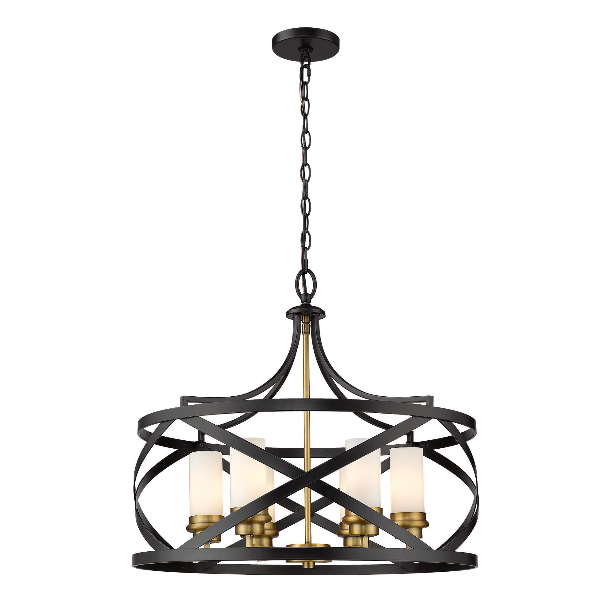 Malcalester 24 Inch 6 Light Chandelier by Z-Lite