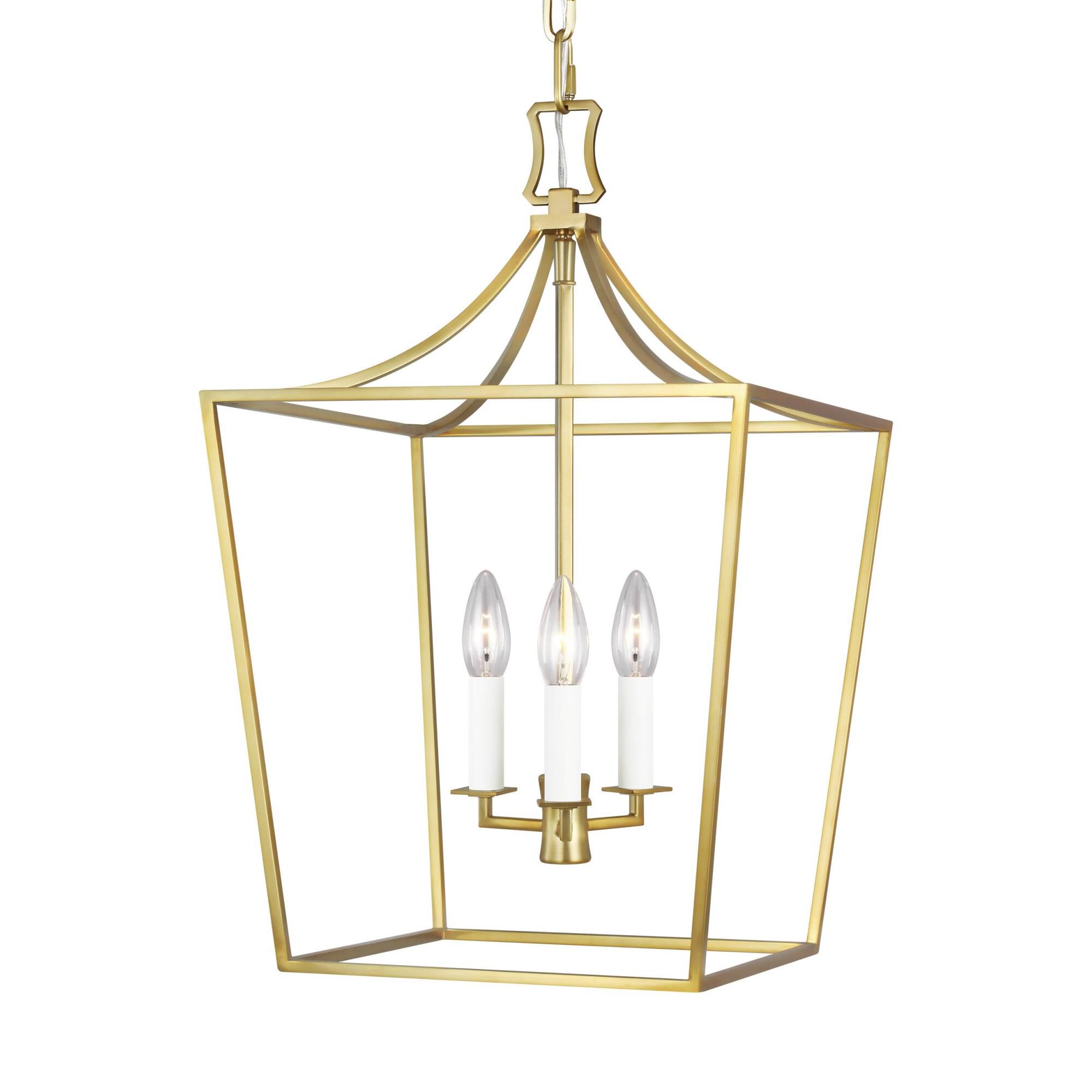 Chapman & Myers Southold 13 Inch 3 Light Mini Chandelier by Visual Comfort Studio Collection