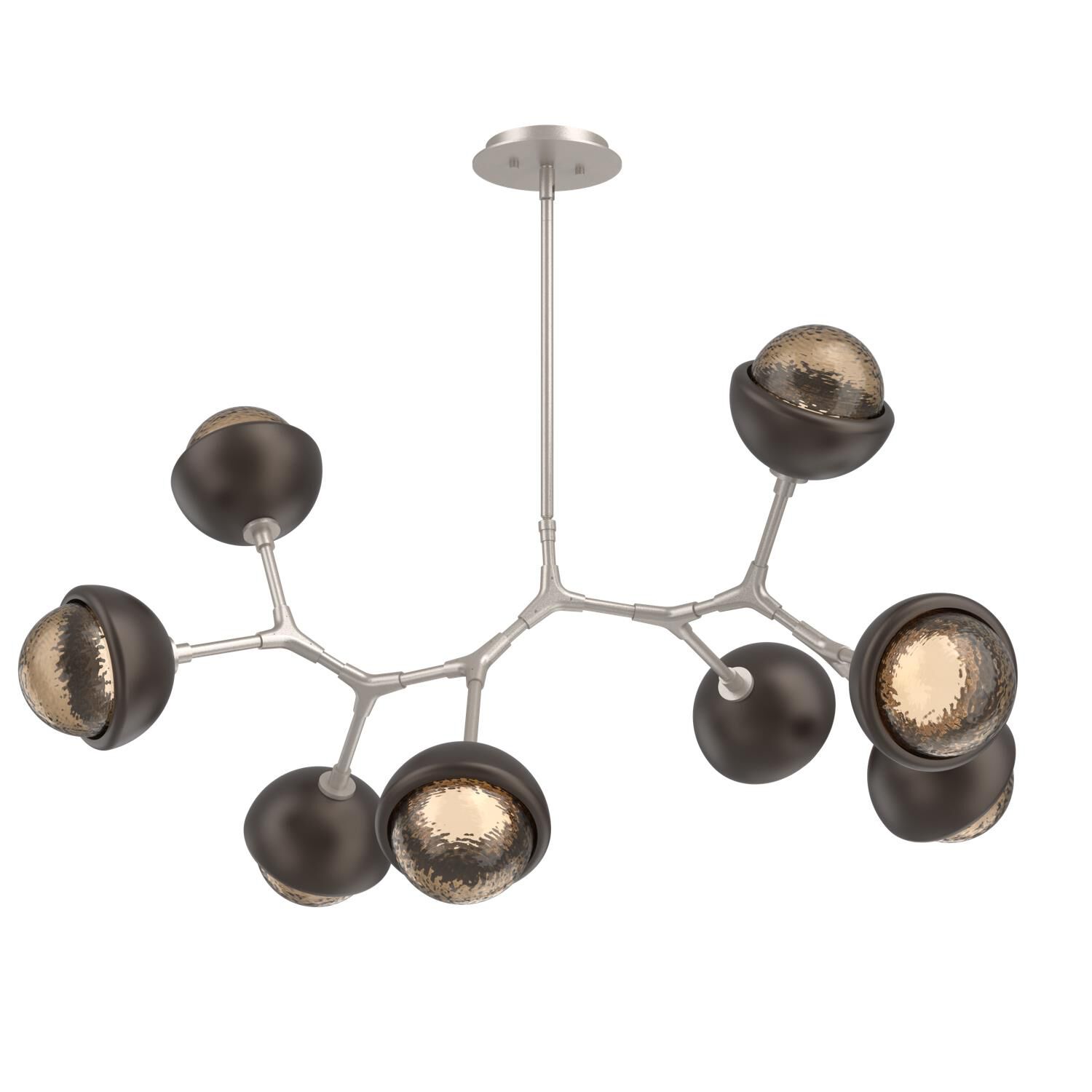 Shown in Beige Silver finish and Bronze glass and Flat Bronze accent