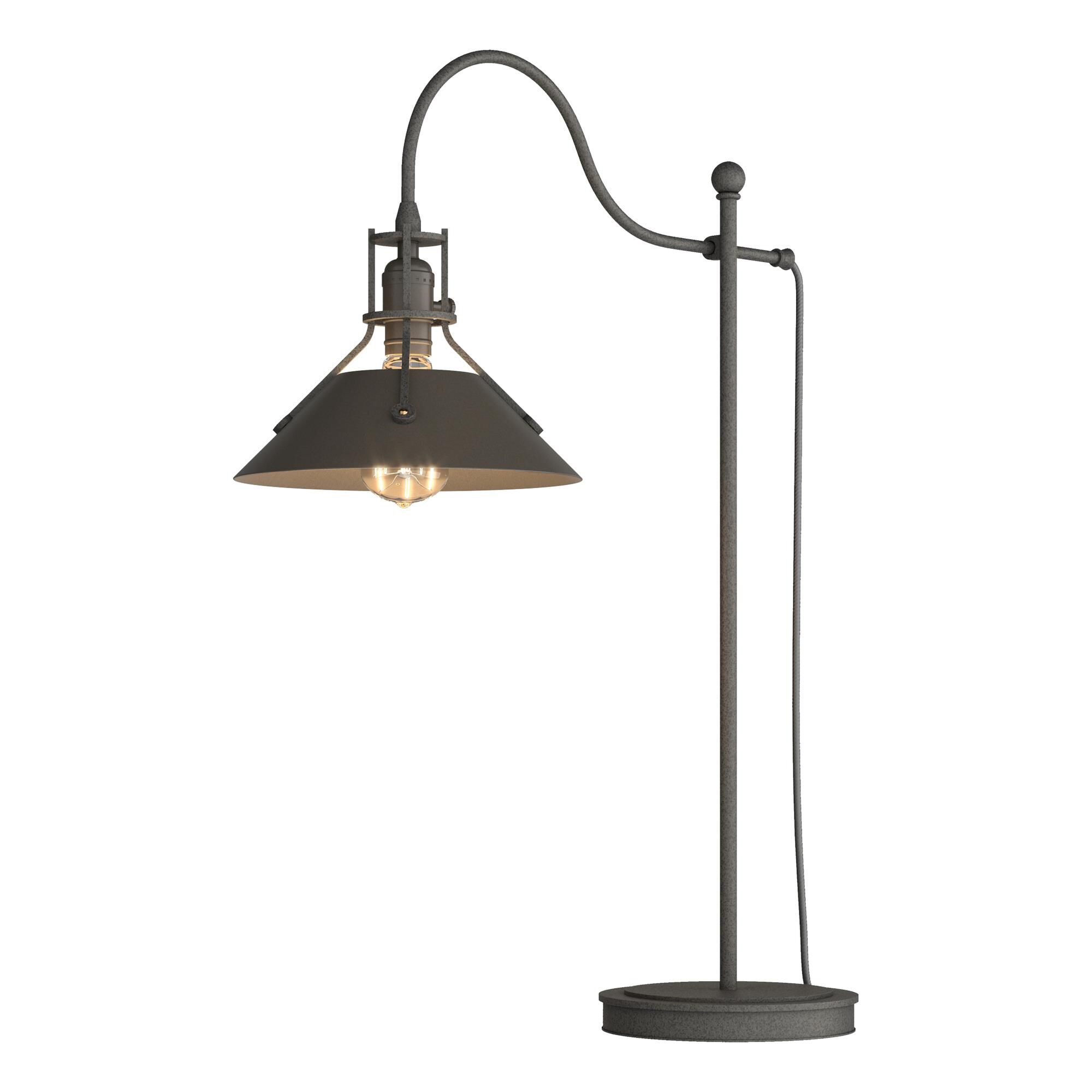 Shown in Natural Iron finish and Dark Smoke accent