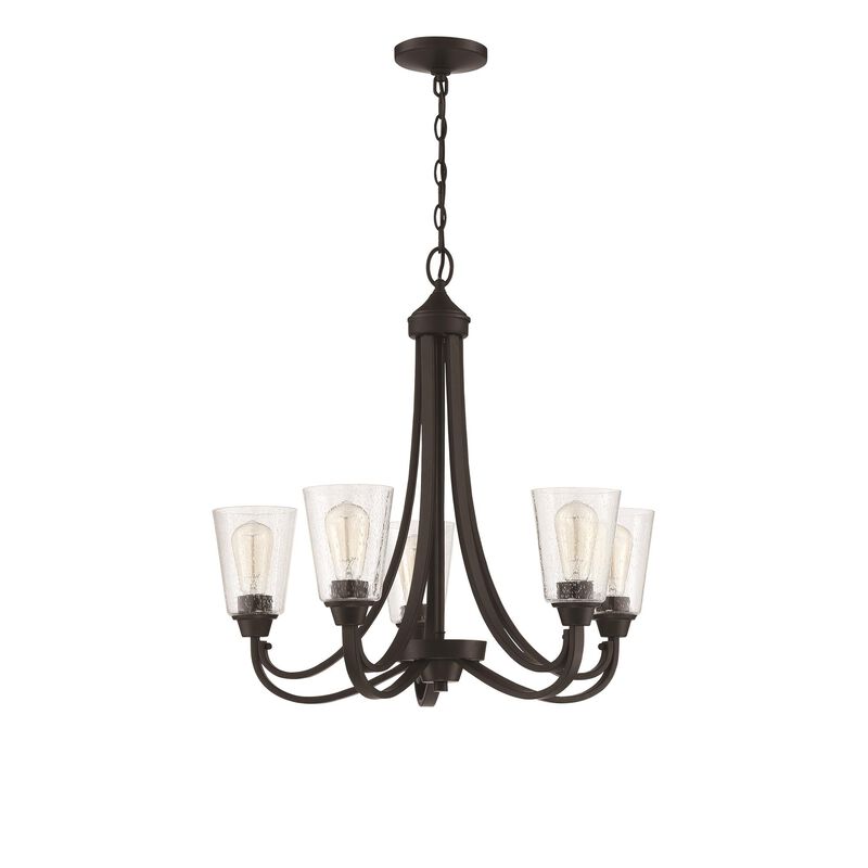 Grace 26 Inch 5 Light Chandelier by Craftmade