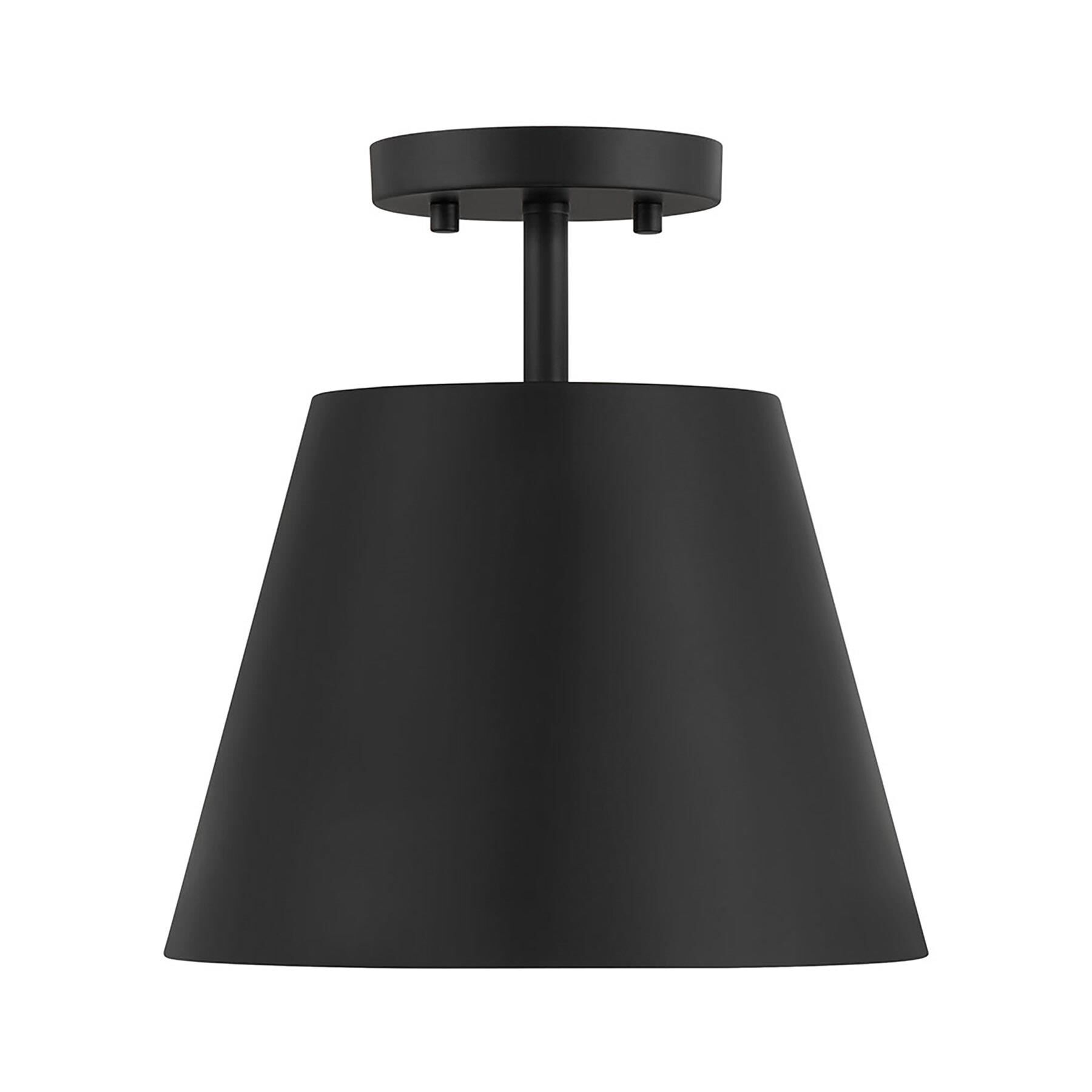 Shown in Matte Black finish and Metal shade