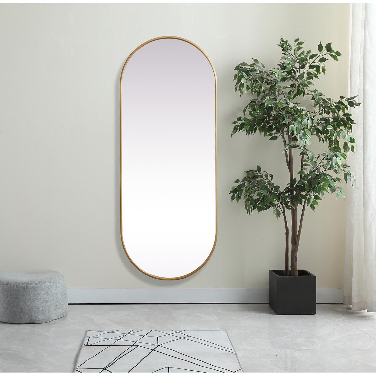 Shown in Brass finish