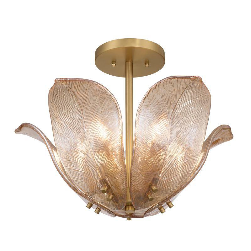 Orchid 18 Inch Semi Flush Mount by Metropolitan Lighting