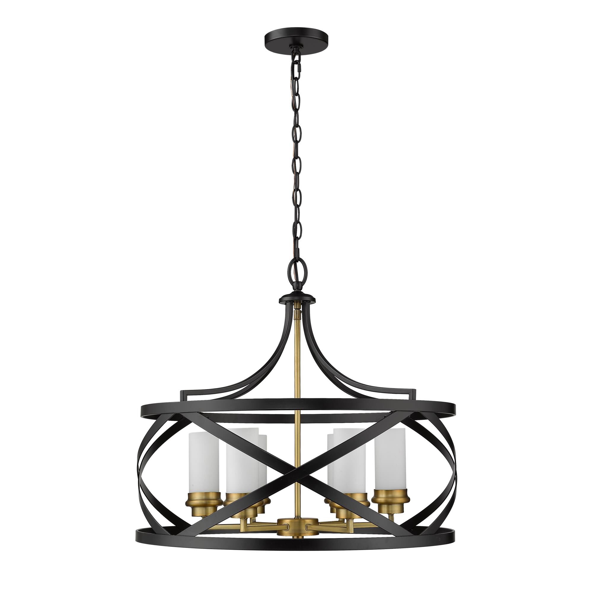 Malcalester 24 Inch 6 Light Chandelier by Z-Lite