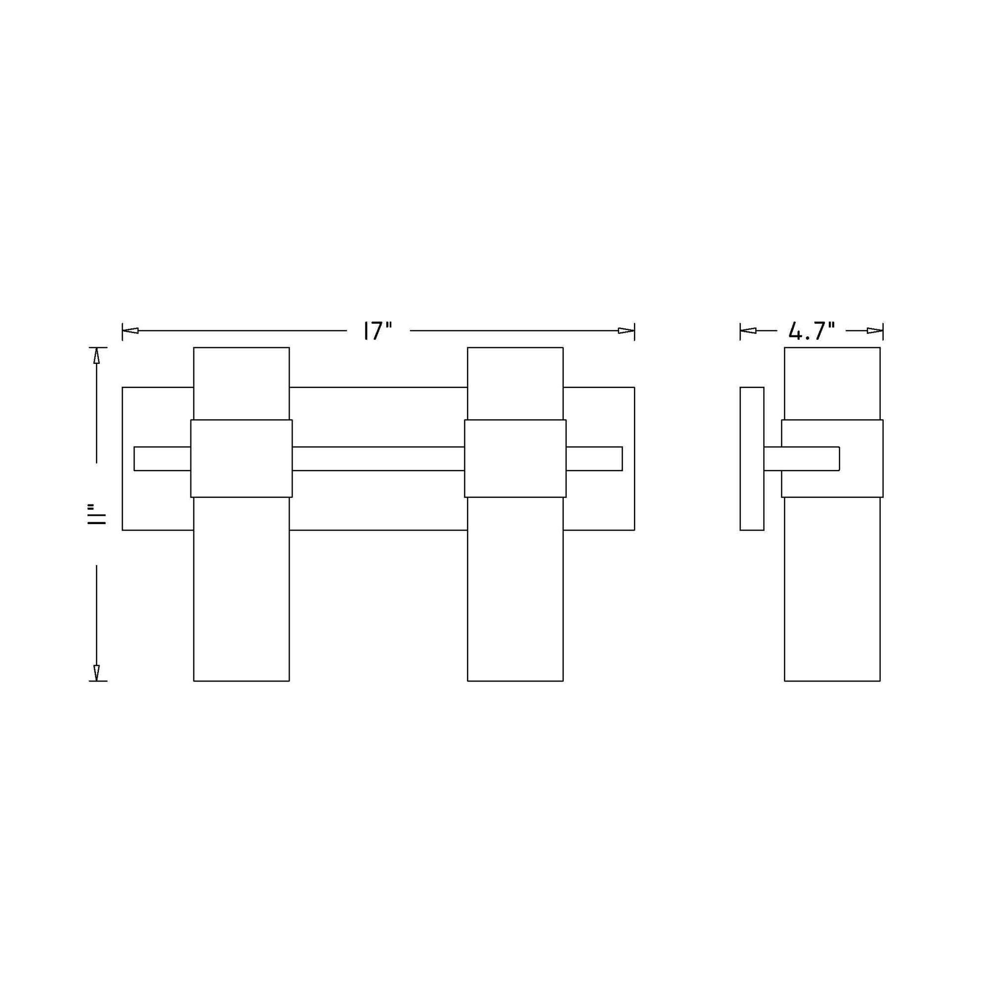 Shown in Matte Black finish and Clear glass