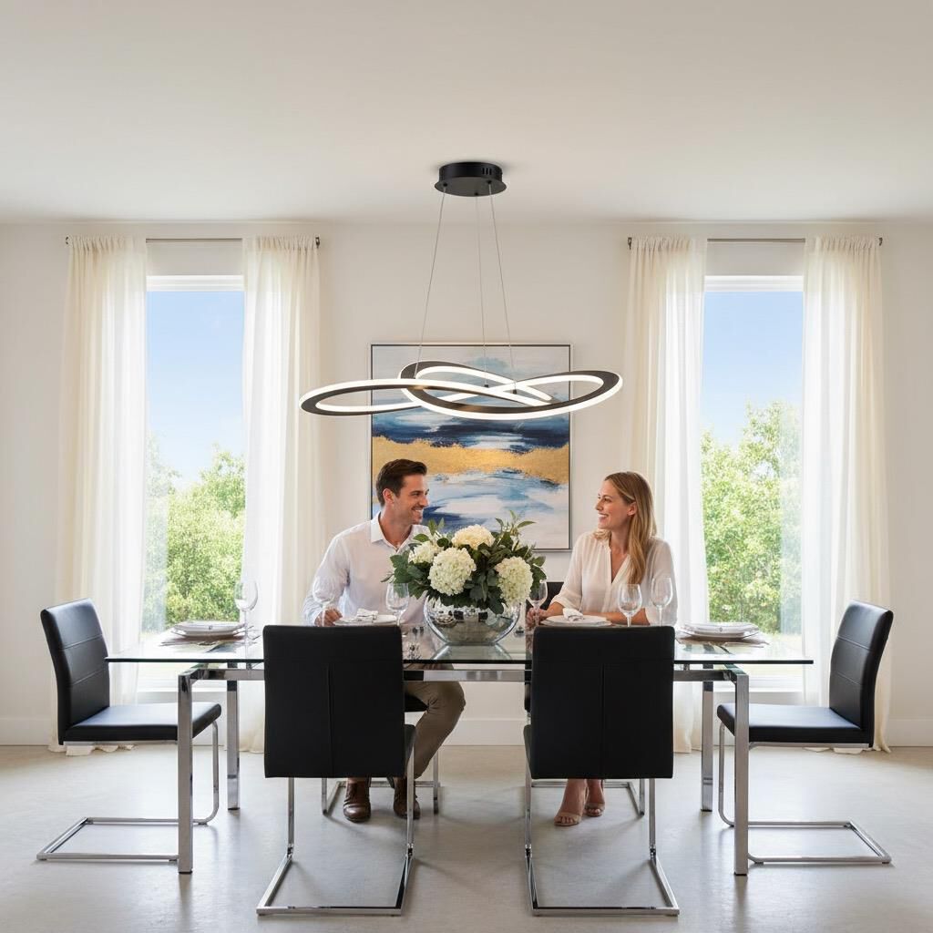 Shown in Black finish and Aluminium shade