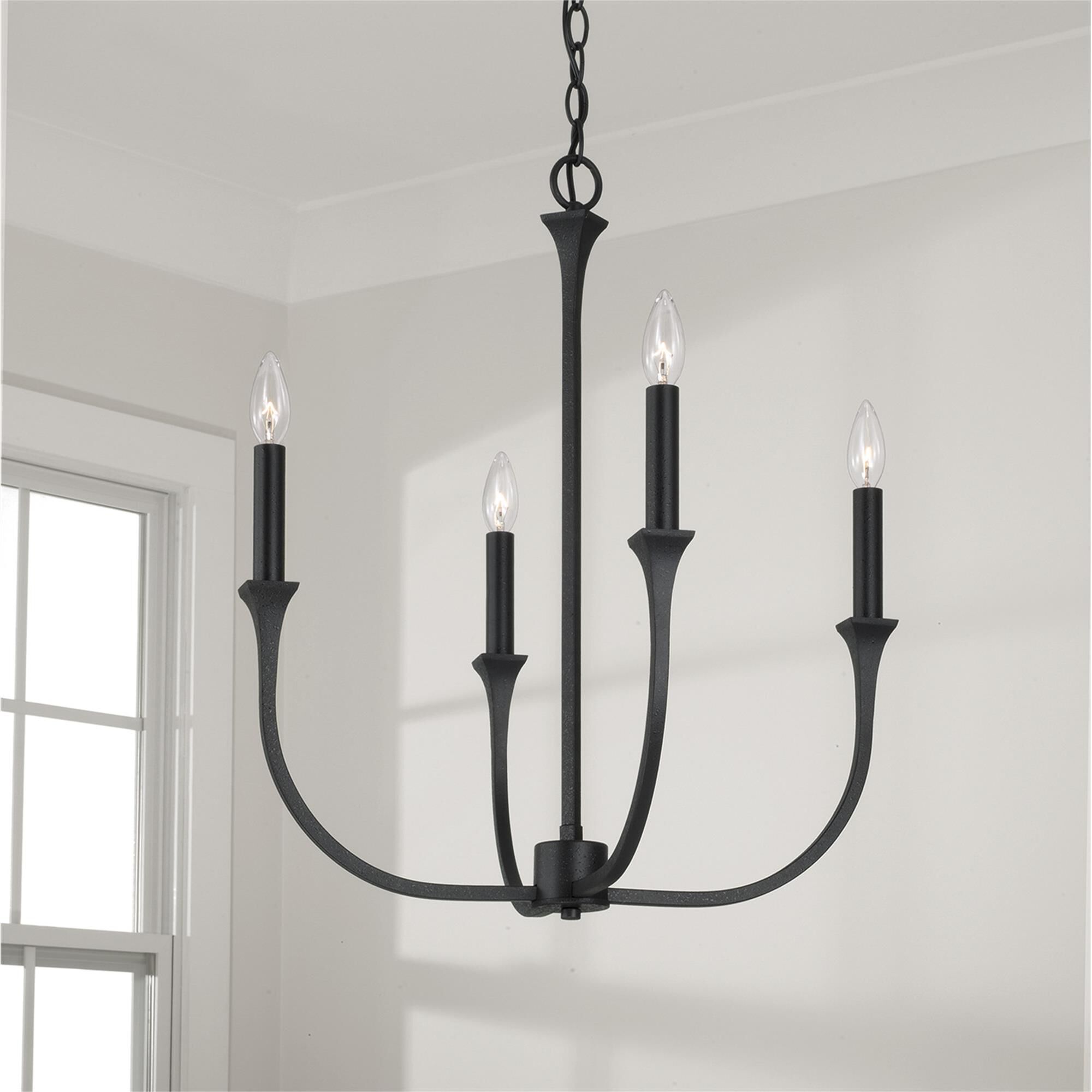 Shown in Black Iron finish