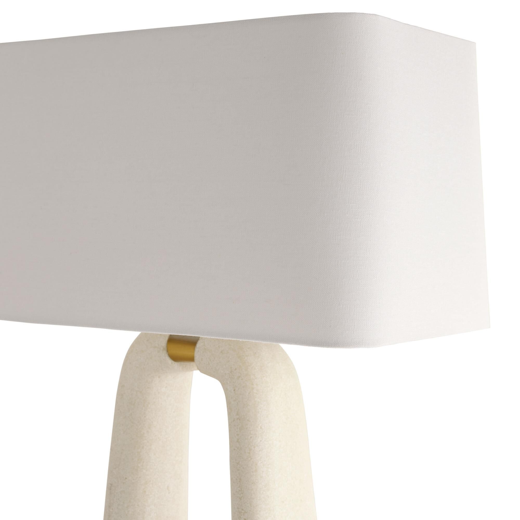 Shown in Ivory finish and White shade