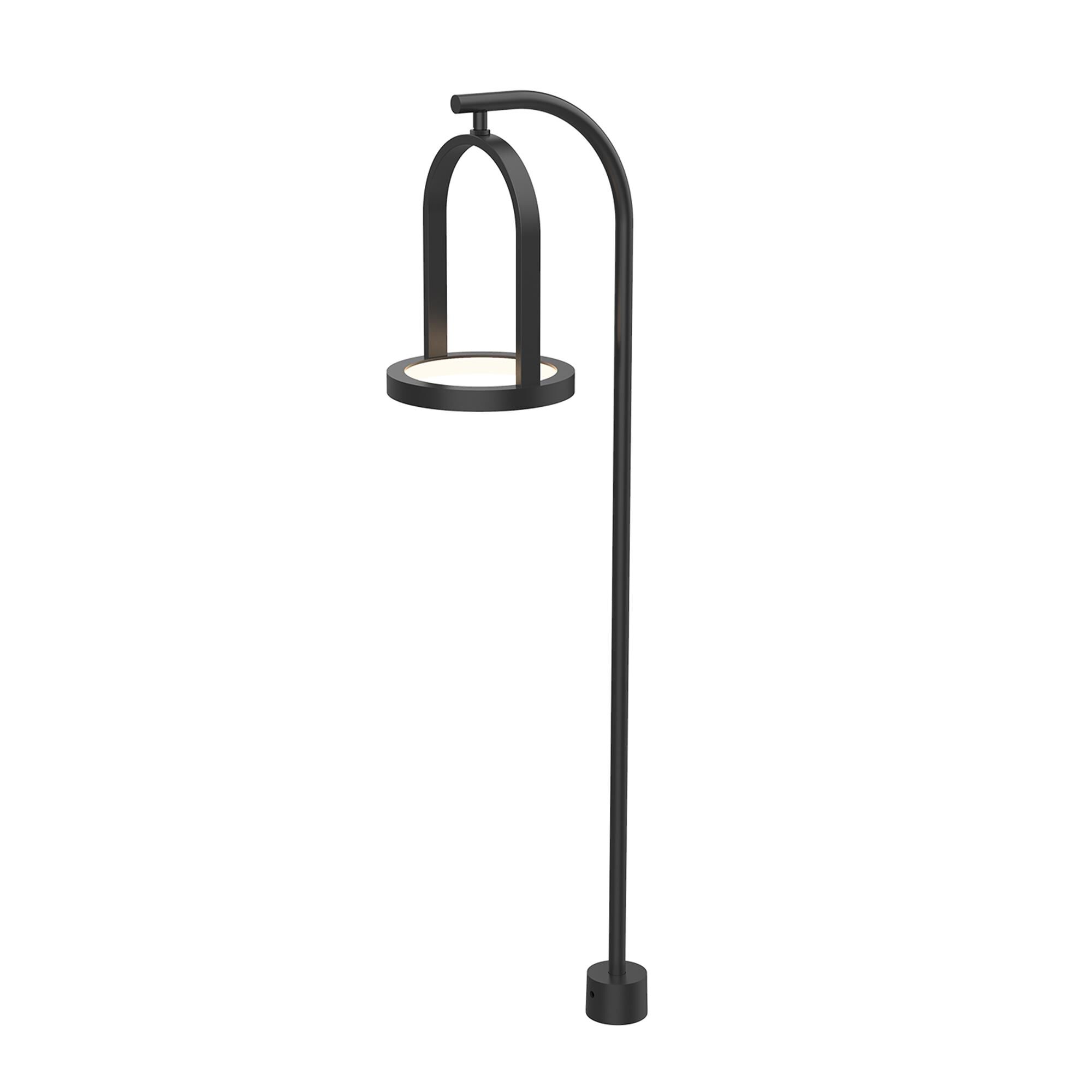 Shown in Black finish and Frosted Acrylic glass