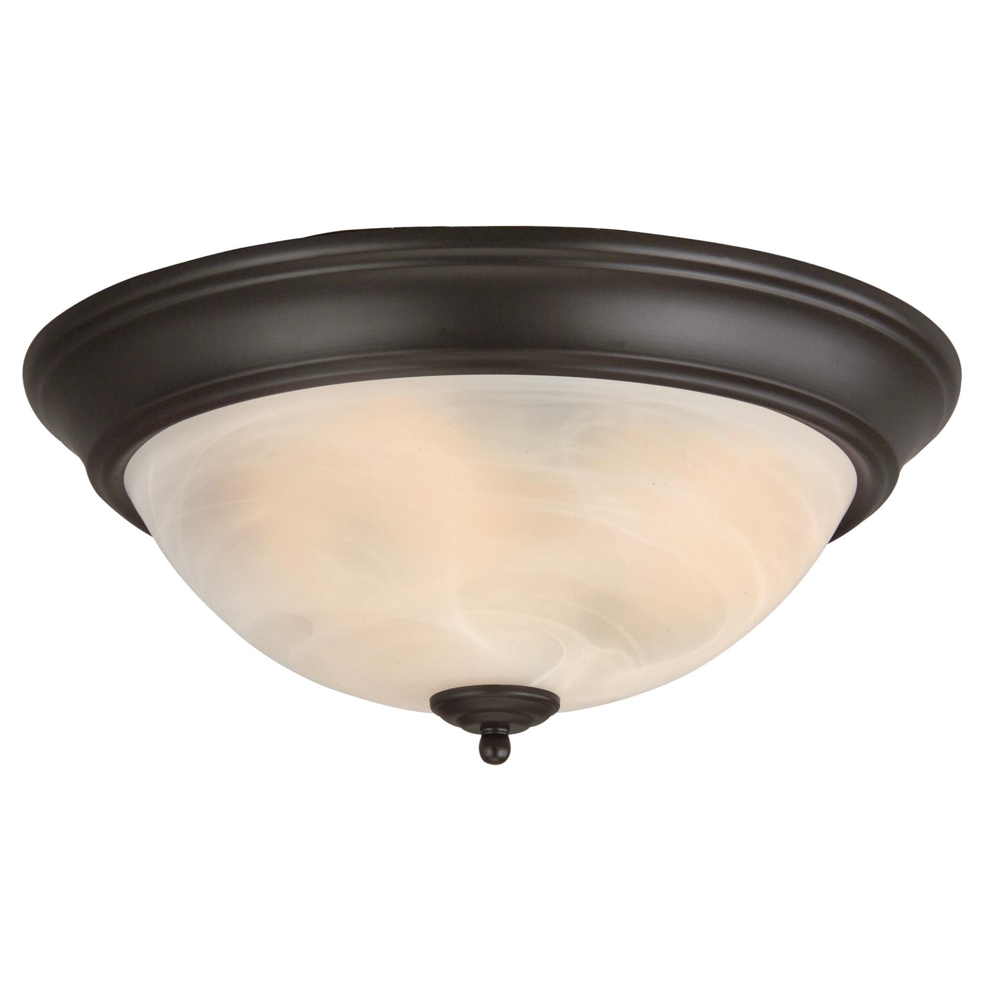 15 Inch 3 Light Flush Mount by Craftmade