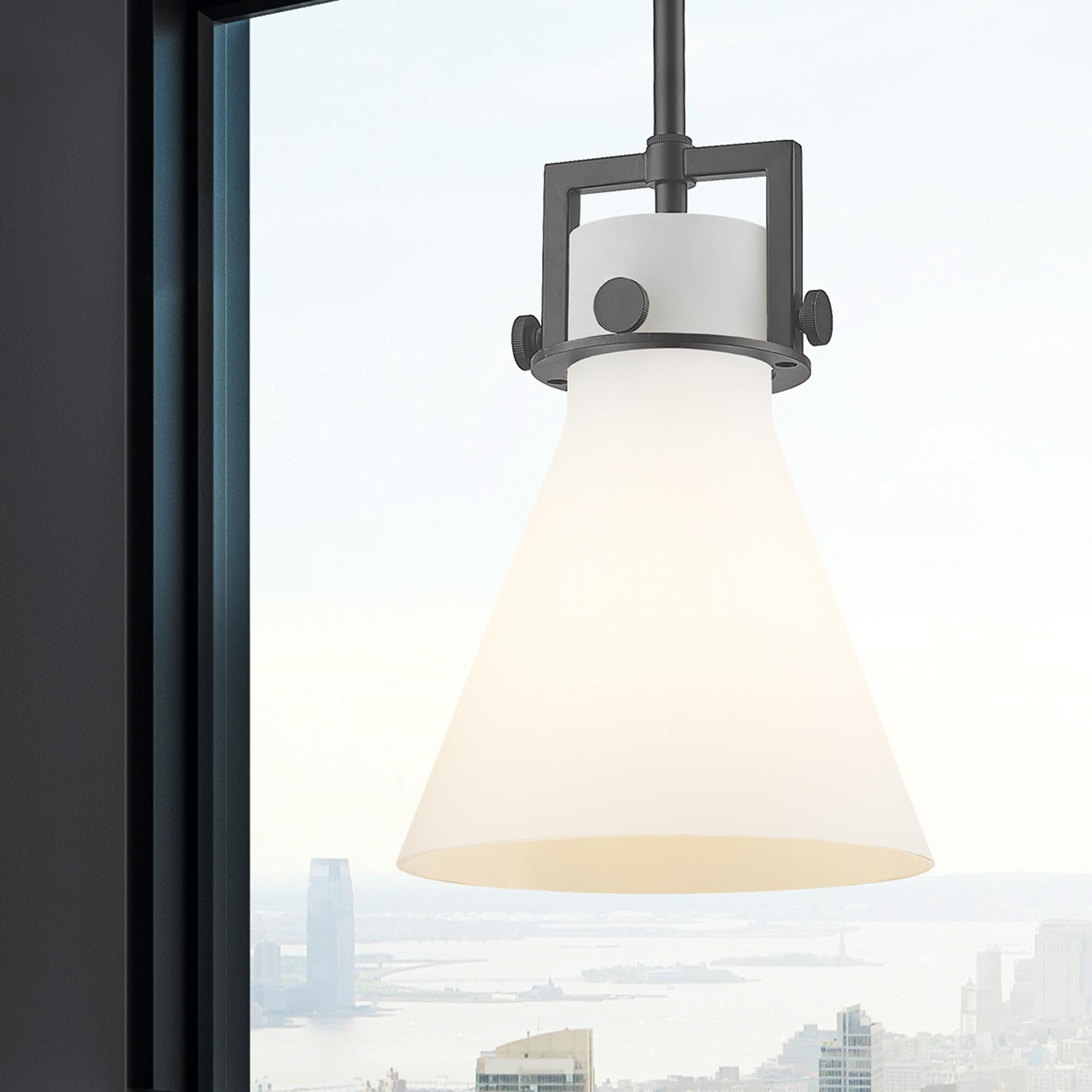 Bruno Marashlian Newton Cone 8 Inch Mini Pendant by Innovations Lighting