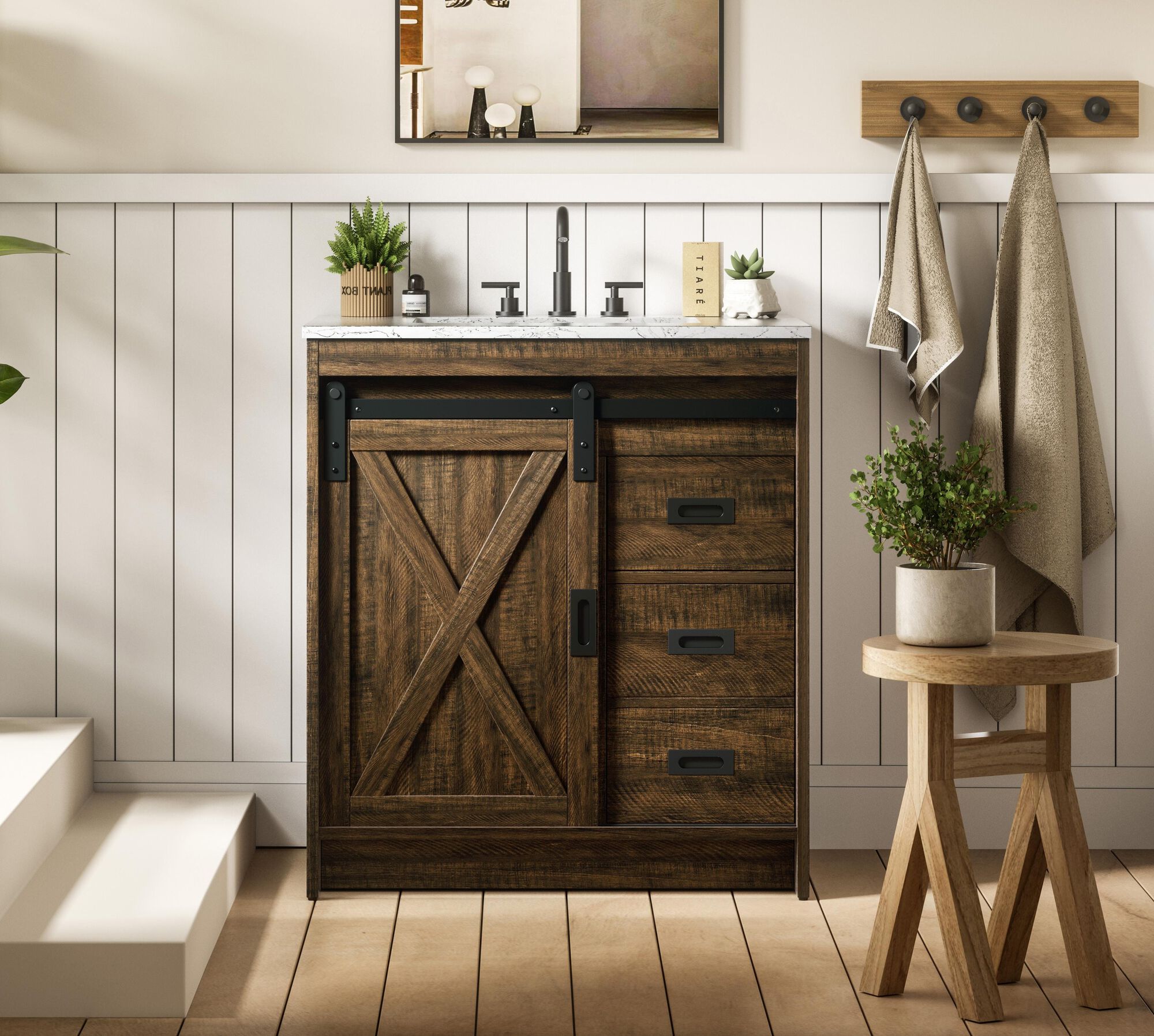 Austin 30 Inch Bath Vanity Cabinet,