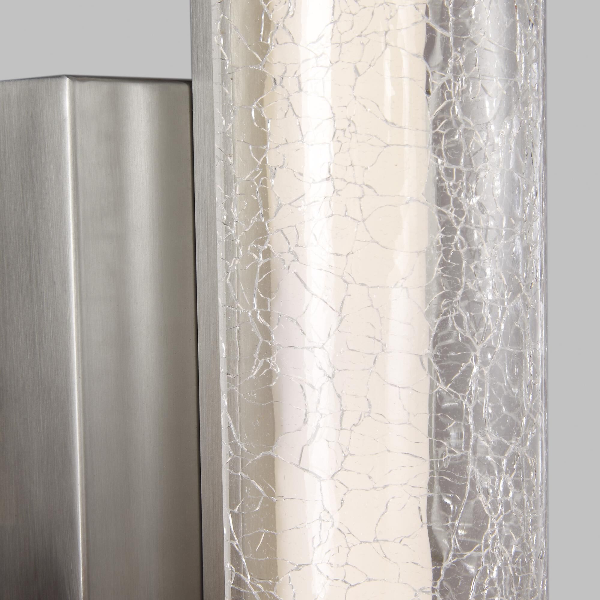 Shown in Satin Nickel finish and Acrylic glass