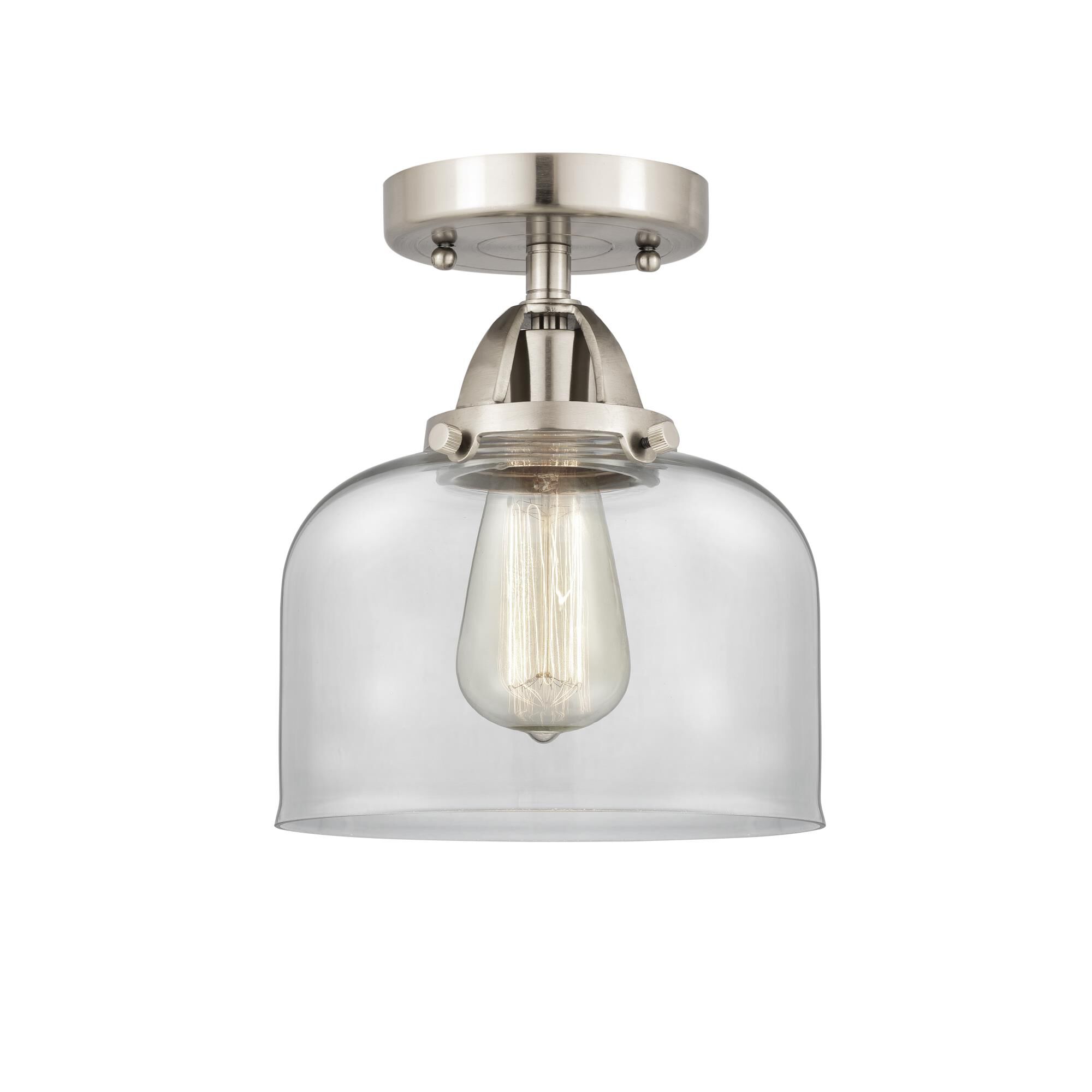 Bruno Marashlian Bell 8 Inch 1 Light Semi Flush Mount by Innovations Lighting