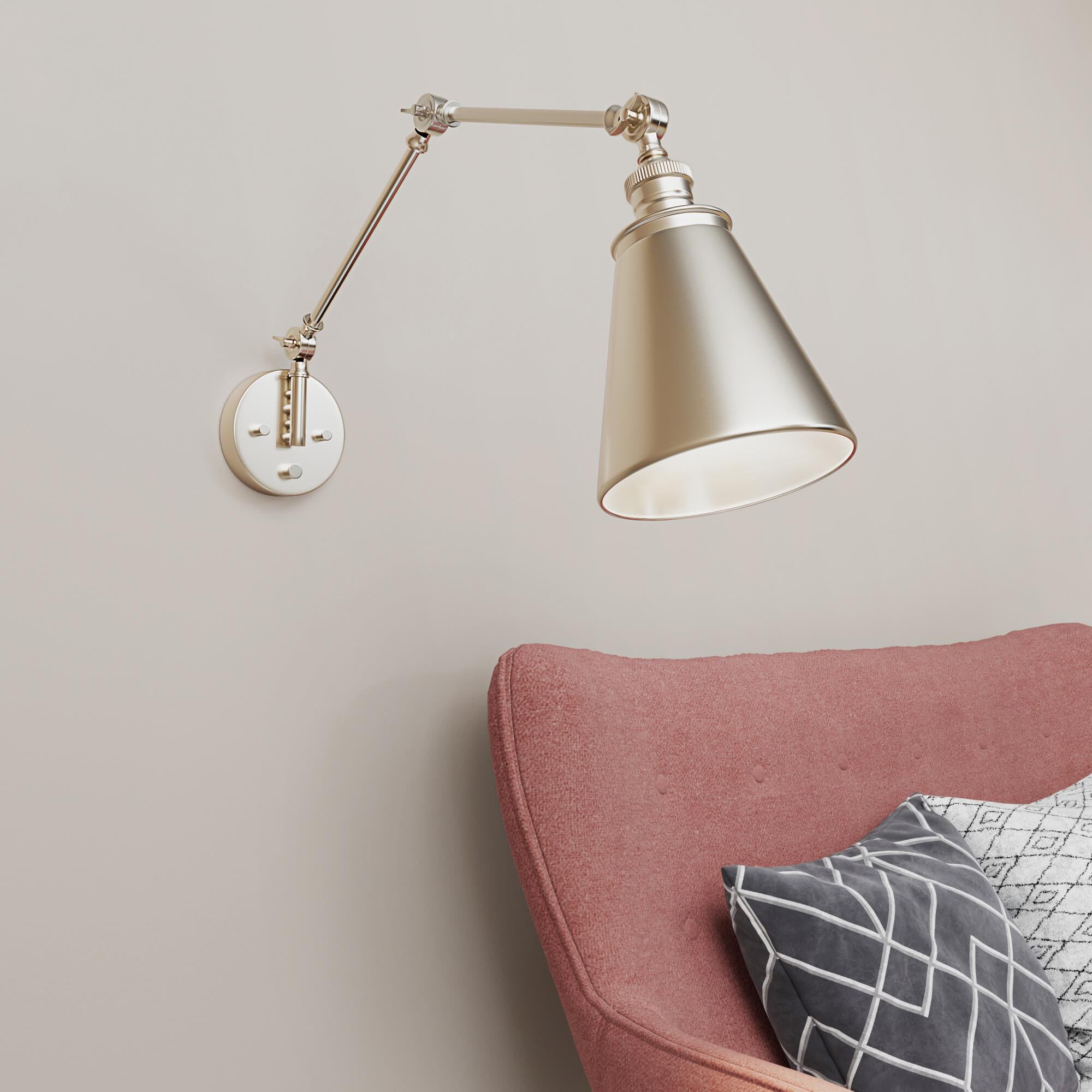 Evonne 7 Inch Wall Swing Lamp by Millennium Lighting