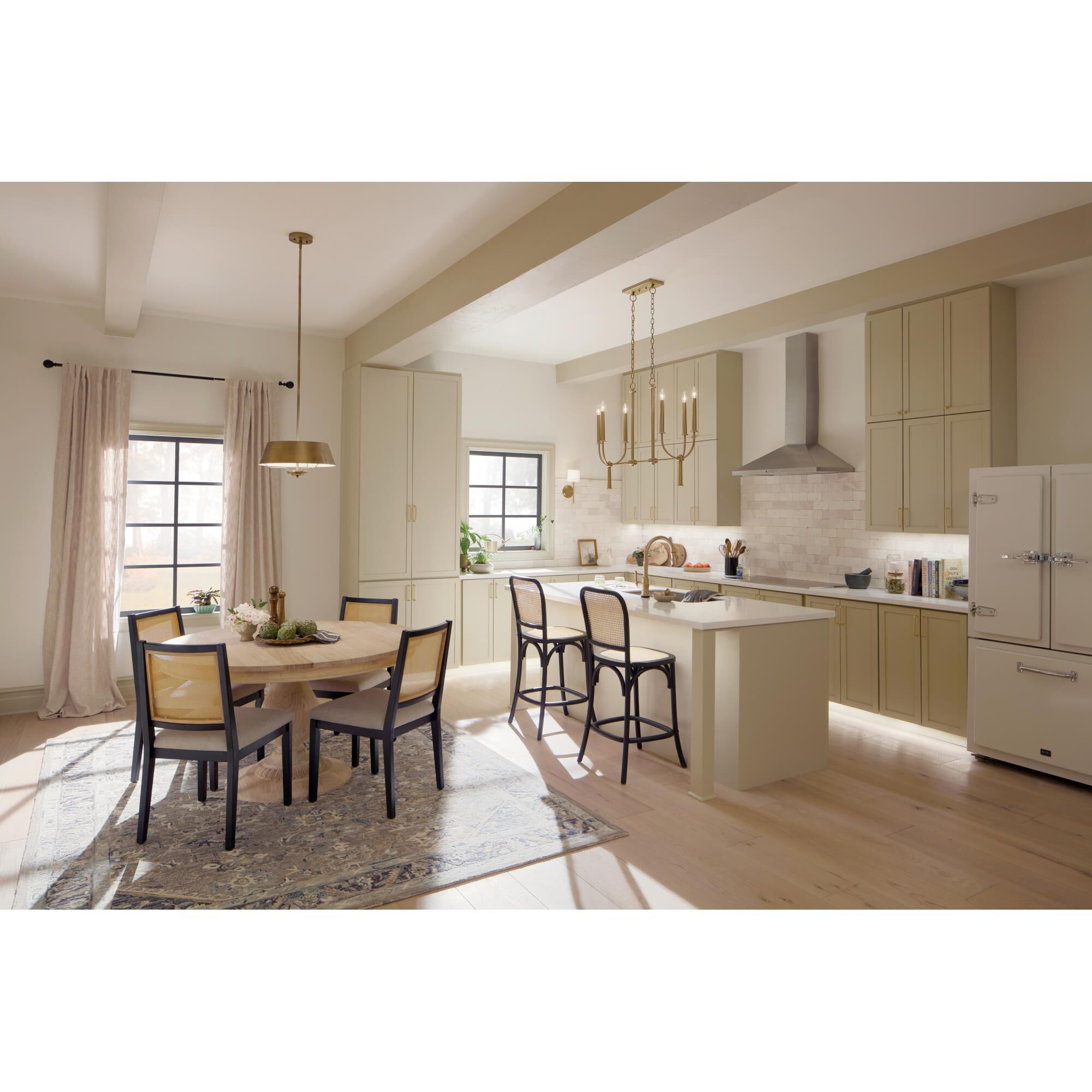 Florence 40 Inch 6 Light Linear Suspension Light by Kichler Lighting