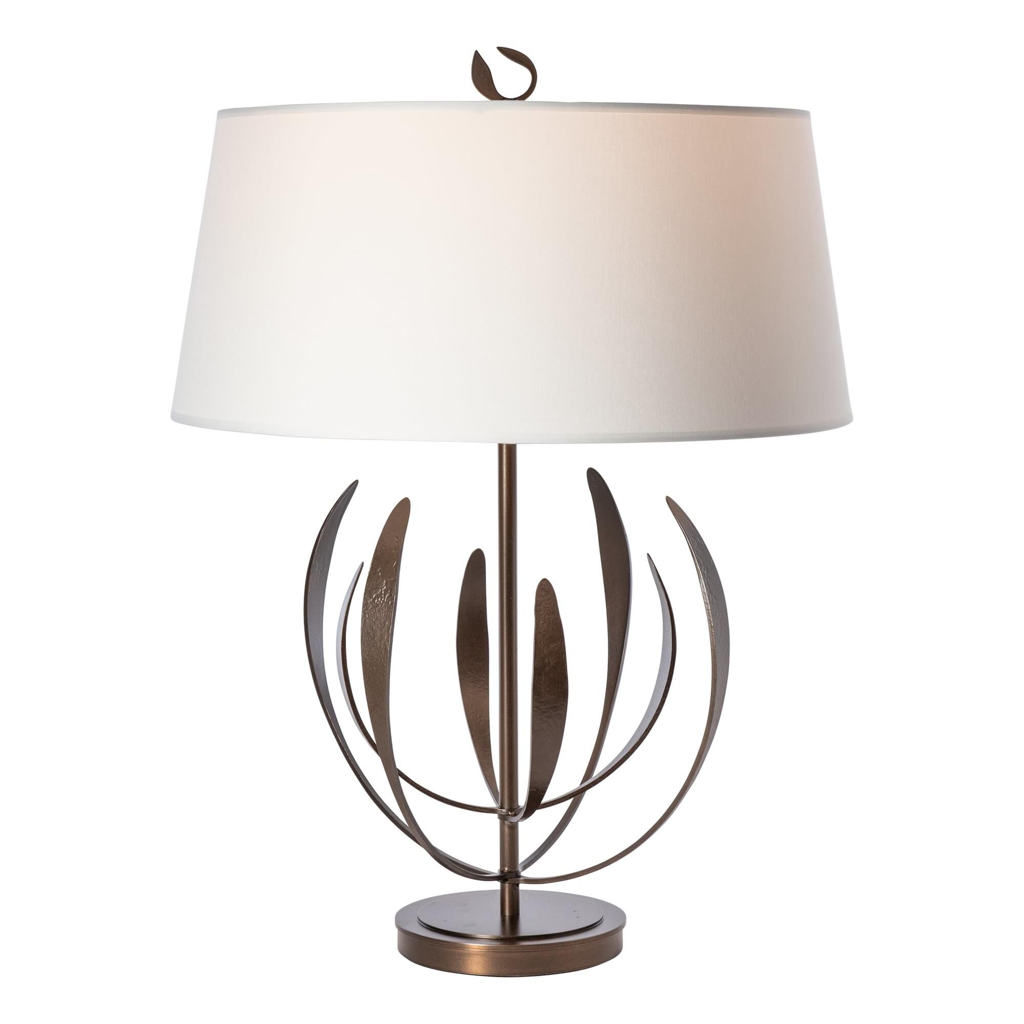 Shown in Bronze finish and Natural Anna shade