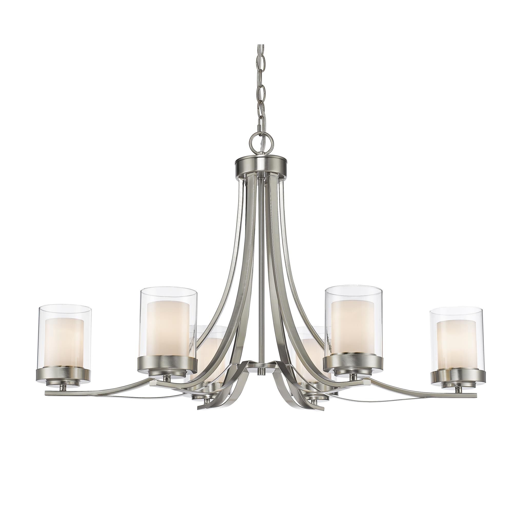 Willow 35 Inch 6 Light Chandelier by Z-Lite