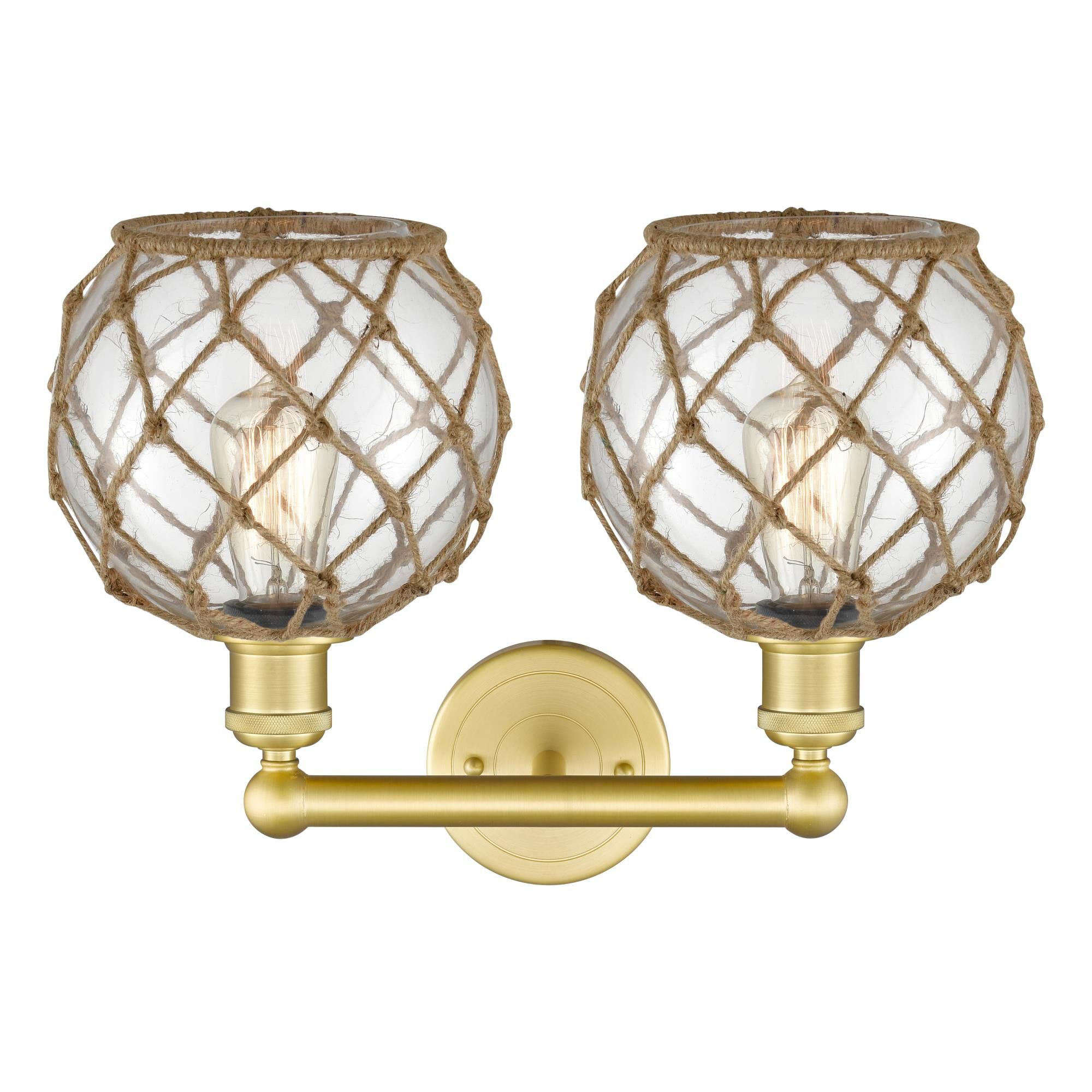 Bruno Marashlian Farmhouse Rope 17 Inch Bath Vanity Light by Innovations Lighting