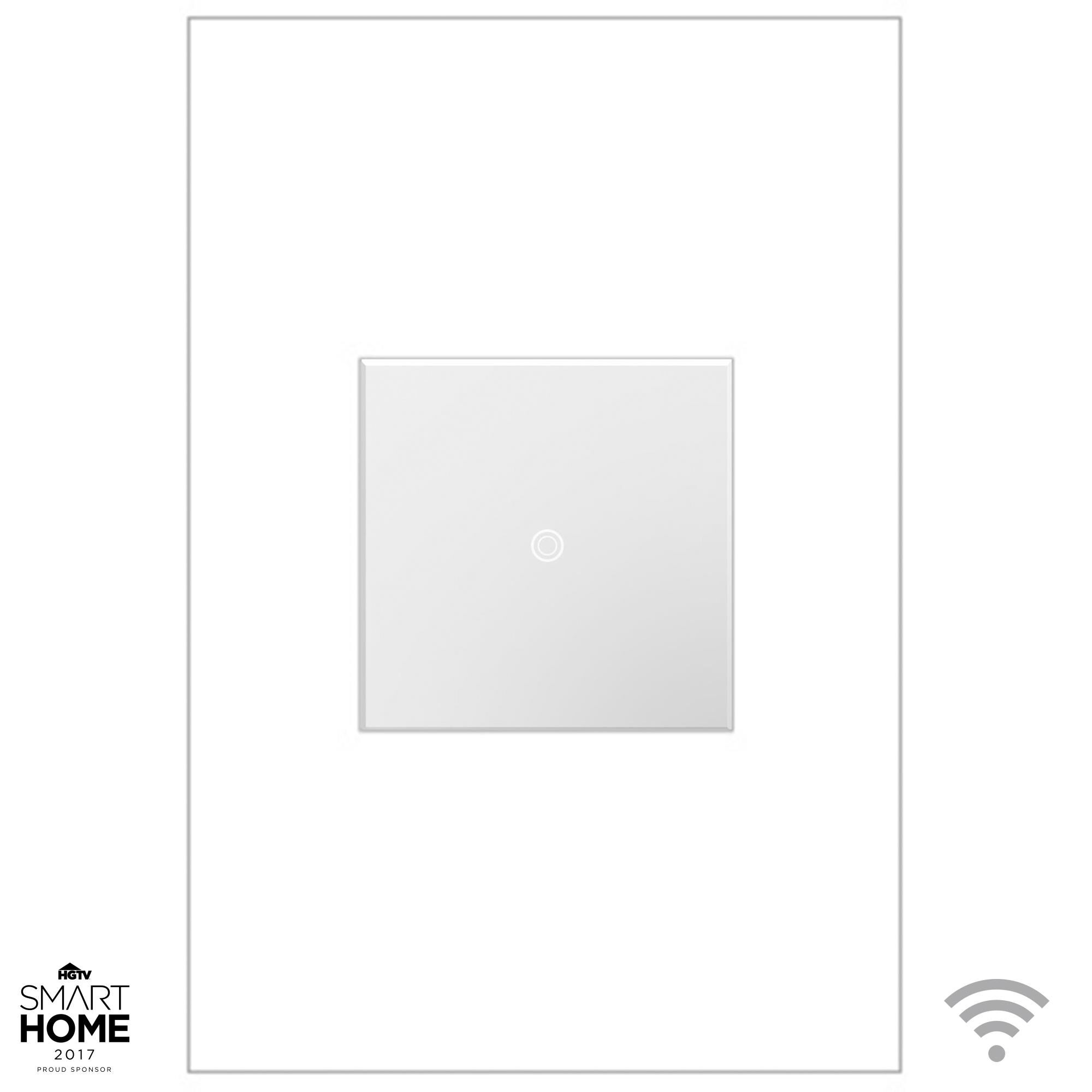 adorne Touch Incandescent-Halogen-CFL-LED Light Switch by Legrand