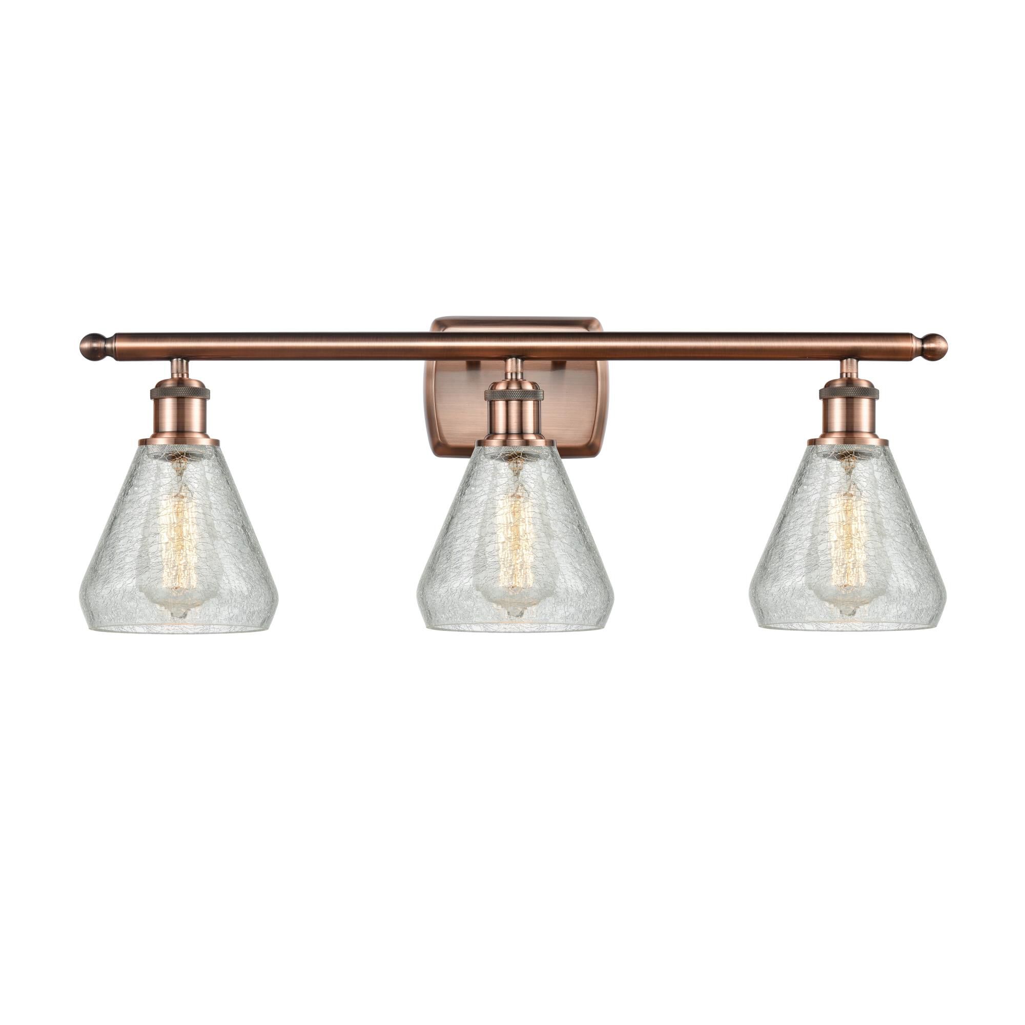 Bruno Marashlian Conesus 26 Inch 3 Light Bath Vanity Light by Innovations Lighting