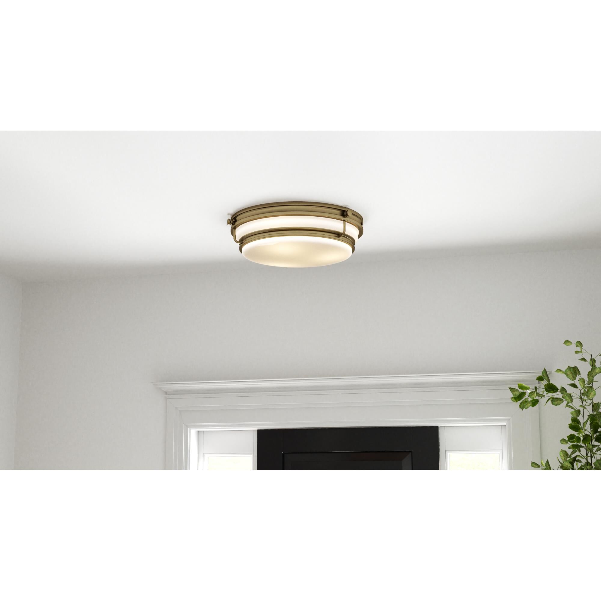 Grafton 16 Inch Flush Mount by Quoizel