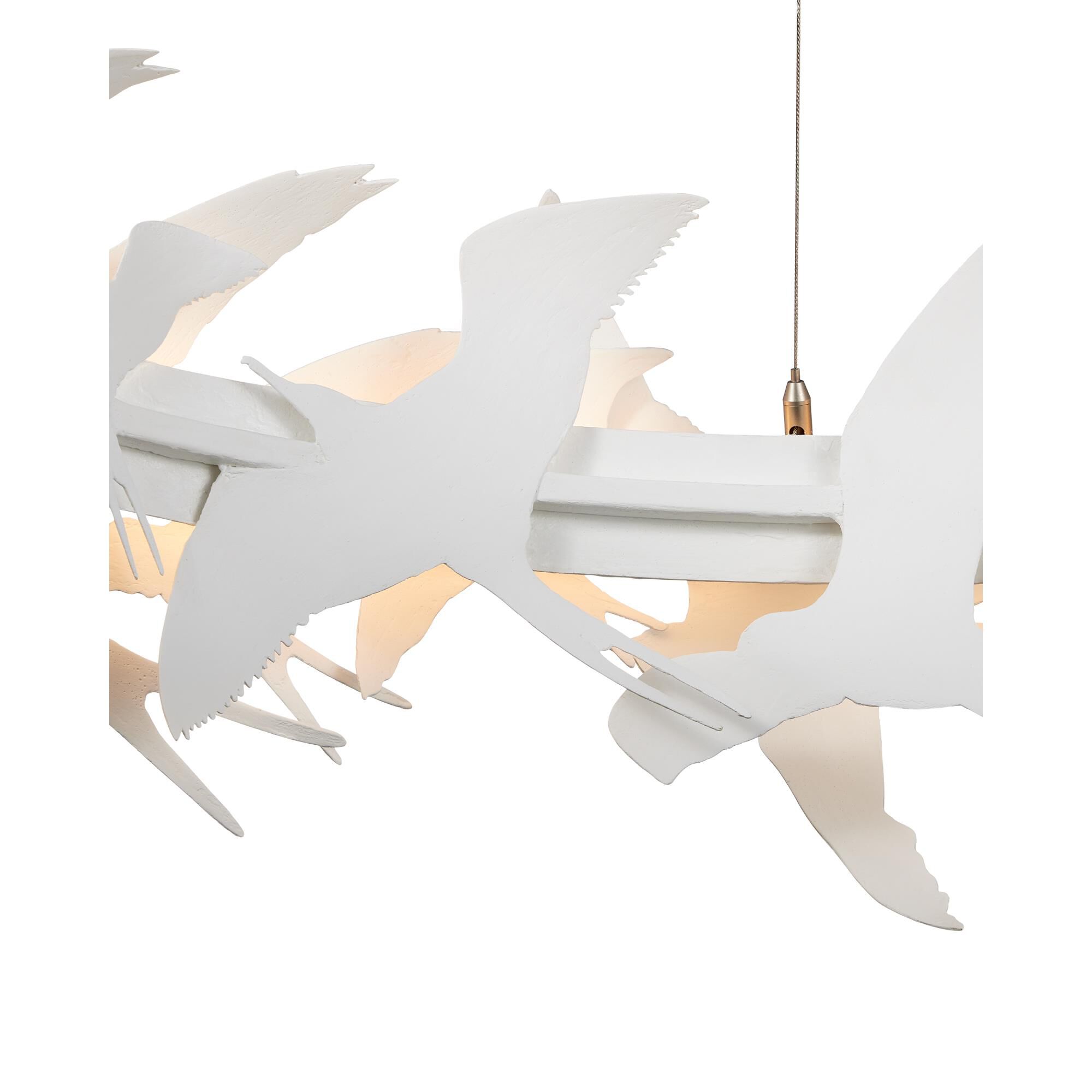 Shown in Gesso White finish