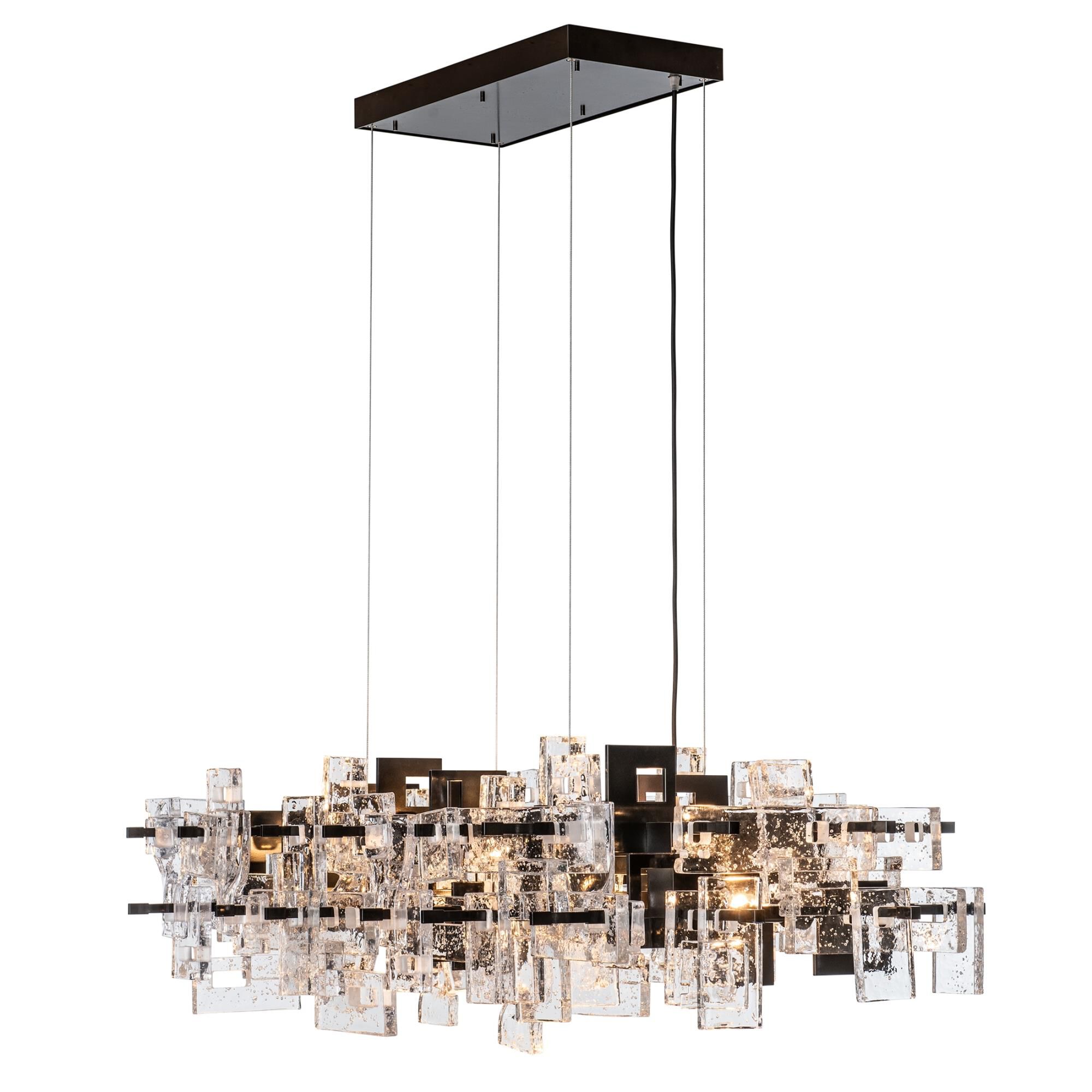 Fusion 53 Inch Linear Suspension Light by Hubbardton Forge