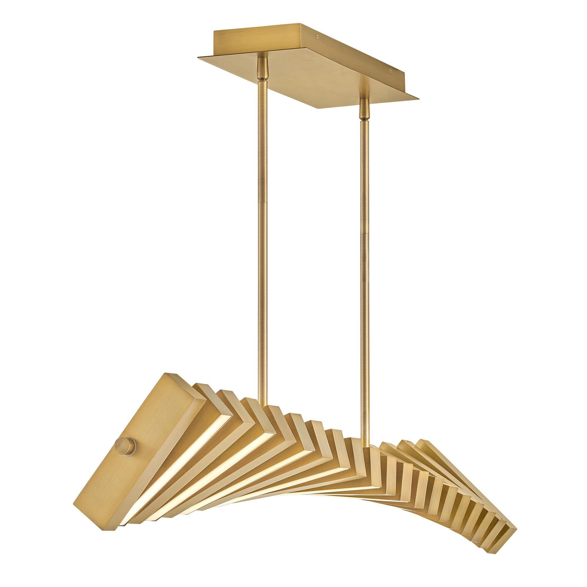 Stitch Medium Linear Chandelier,
