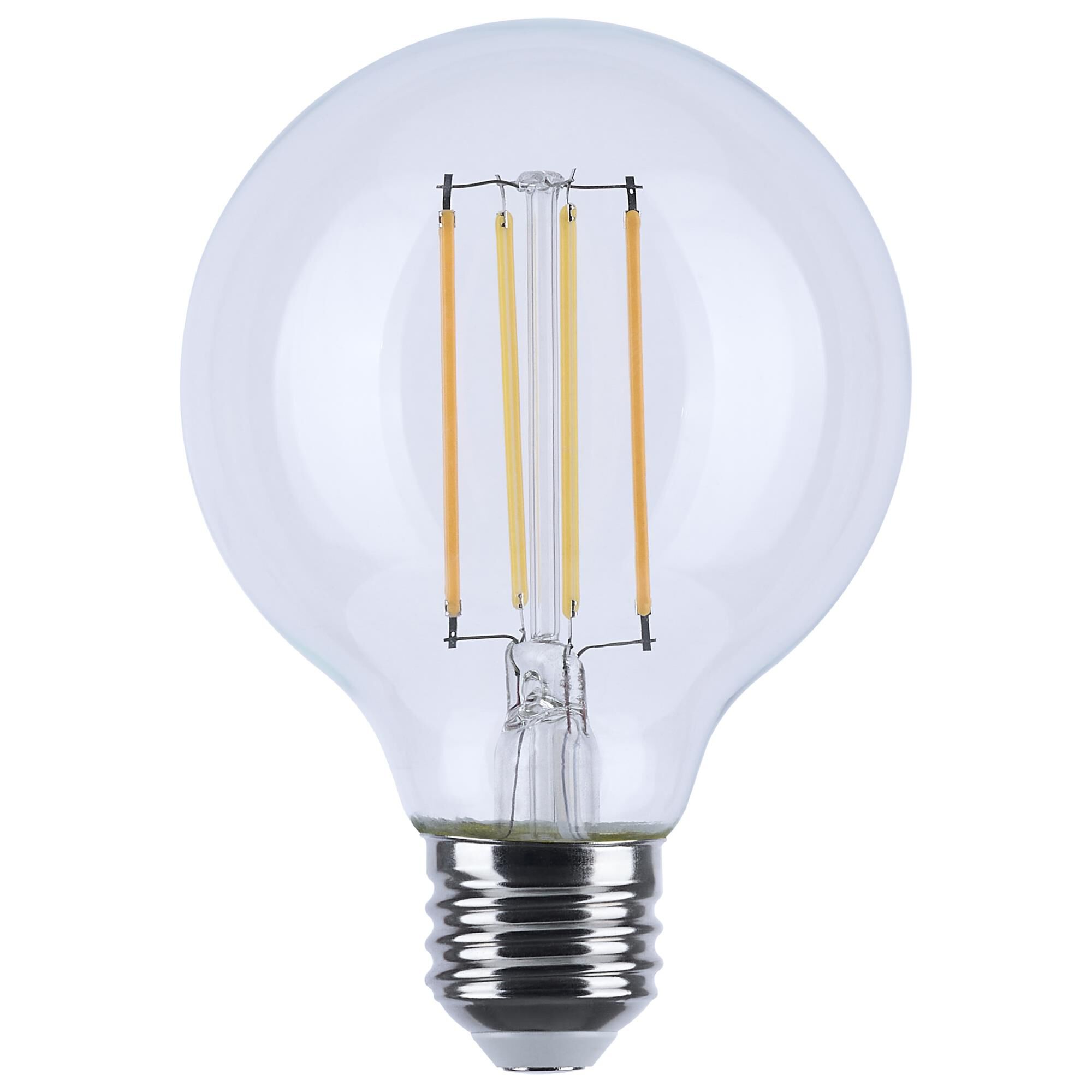 Dimmable 8 Watt 3000K G25 LED Light Bulb by Satco