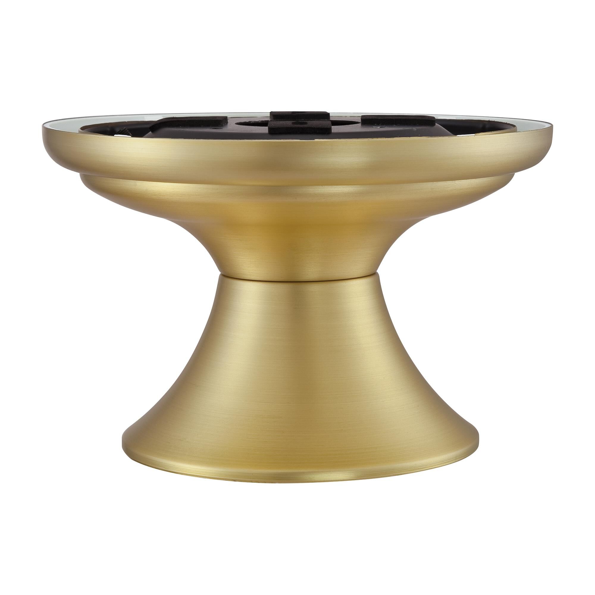Shown in Brushed Satin Brass finish