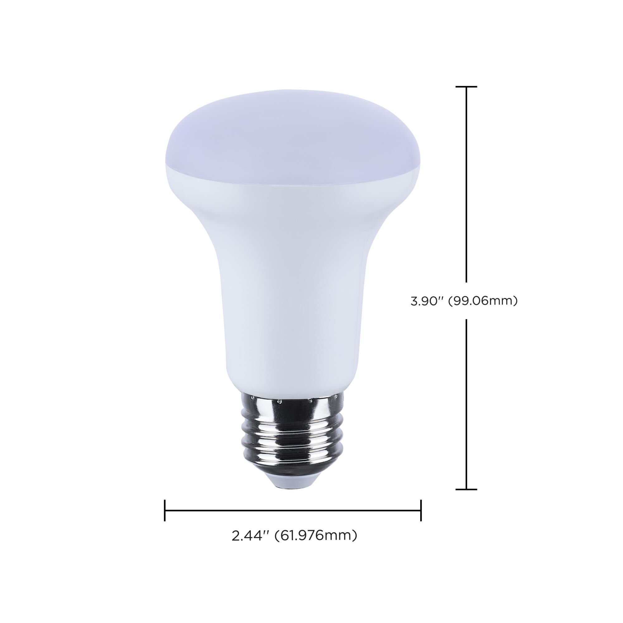 Dimmable 6 Watt 2700K R20 LED Light Bulb by Satco
