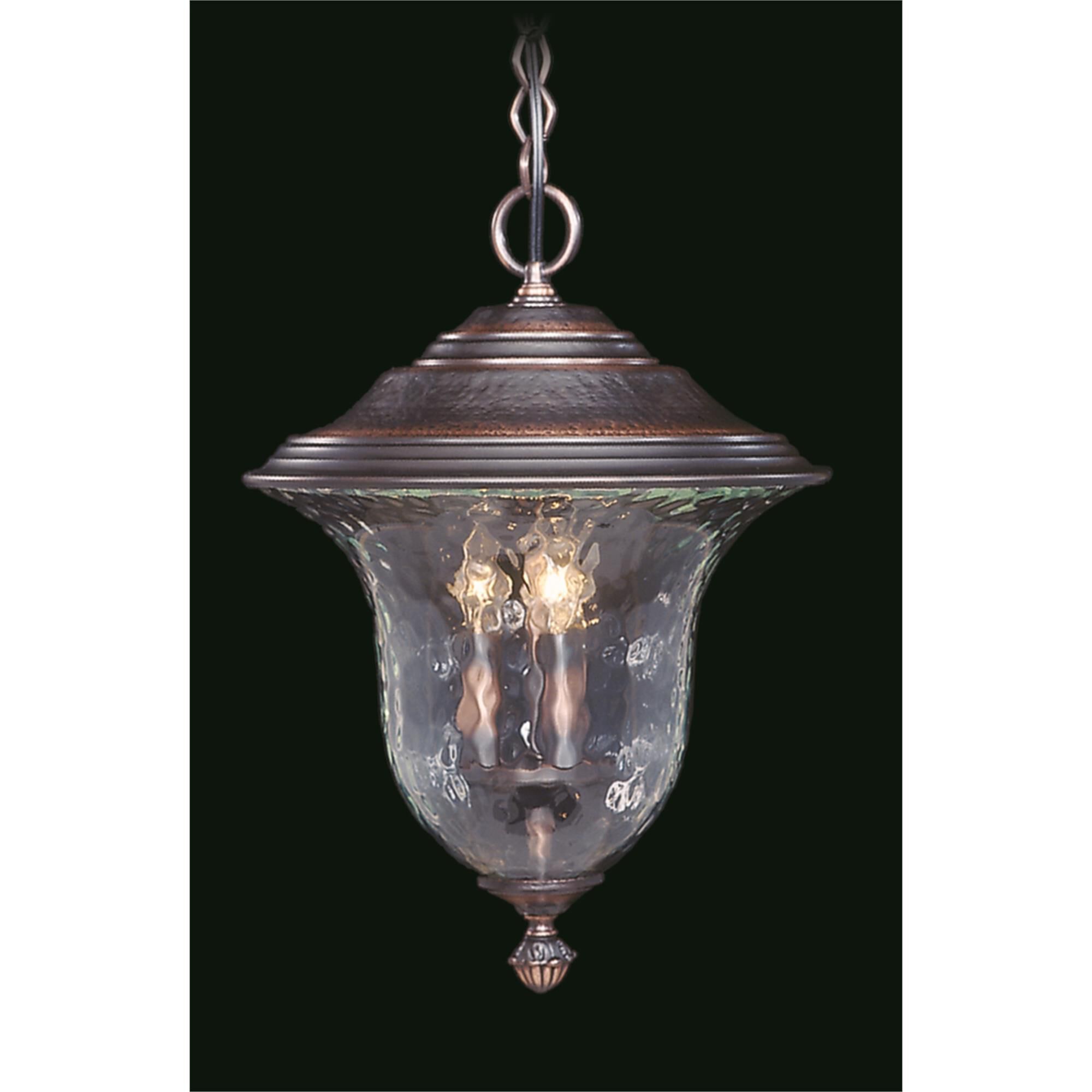 Carcassonne 18 Inch Tall 3 Light Outdoor Hanging Lantern by Framburg