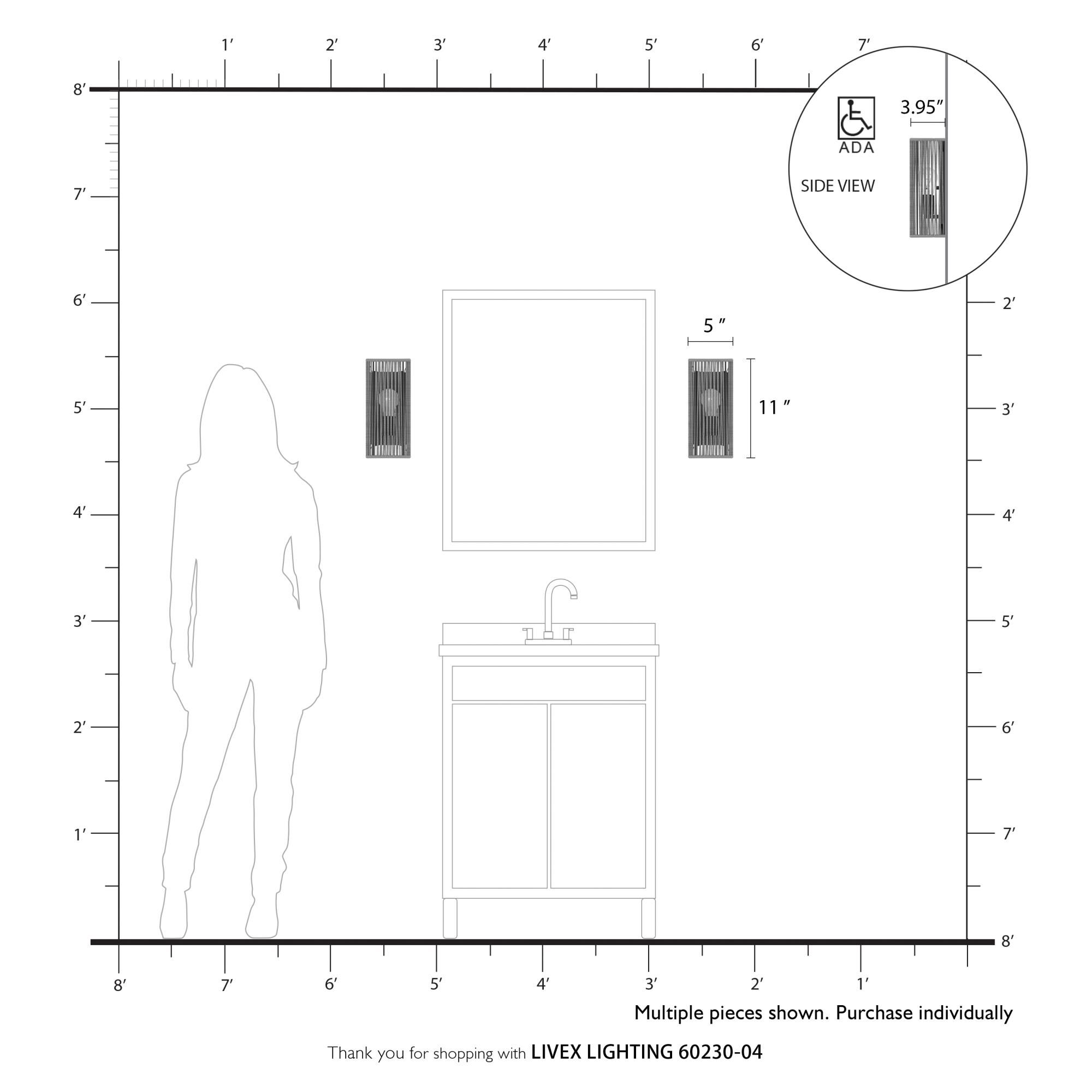 Shown in Black finish and Hand-Woven Parisian Night Color Polyester Rope shade