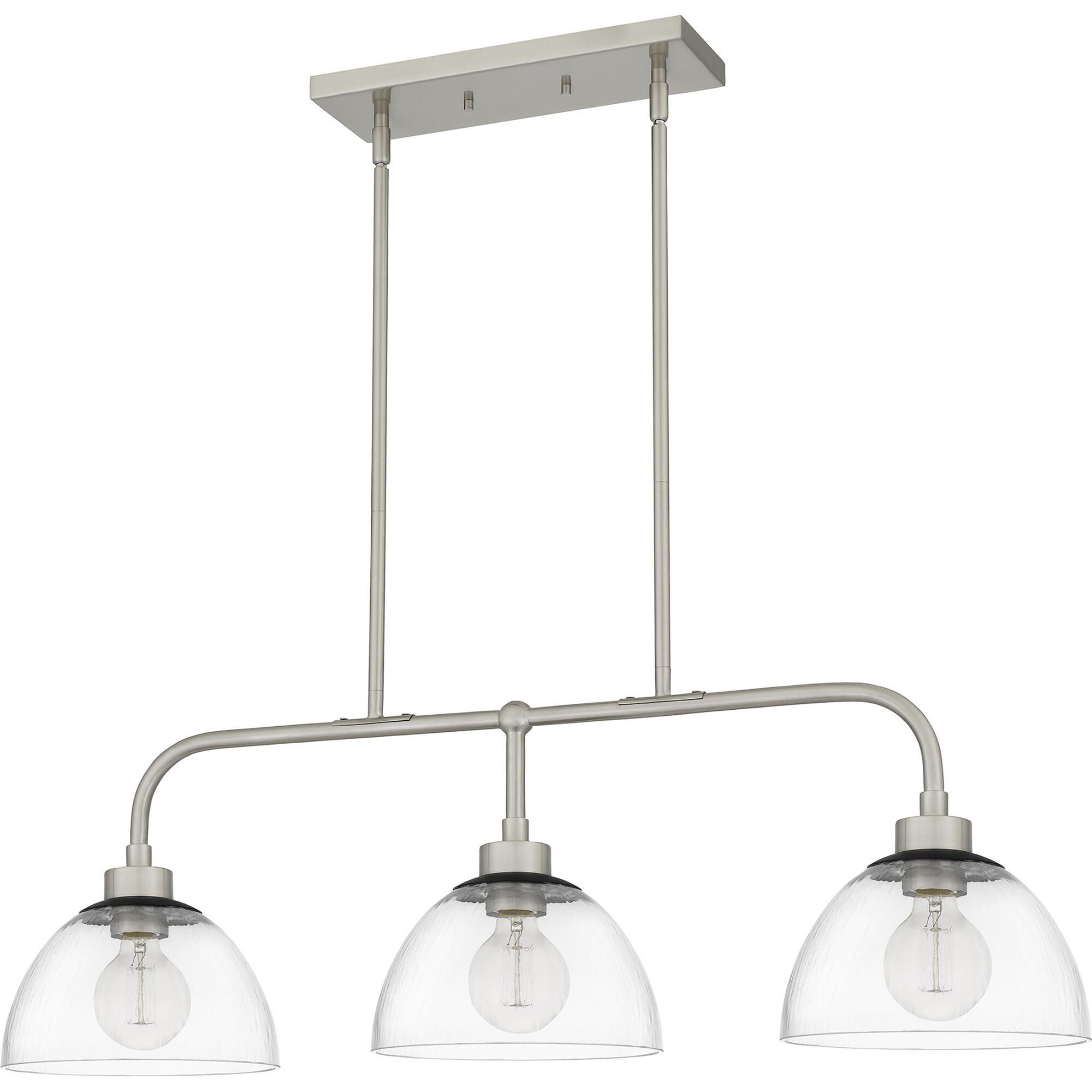Halsey 36 Inch 3 Light Linear Suspension Light by Quoizel